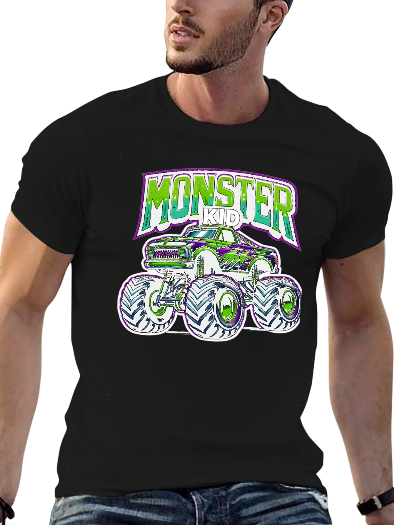 Monster Kid Truck Graphic Tee