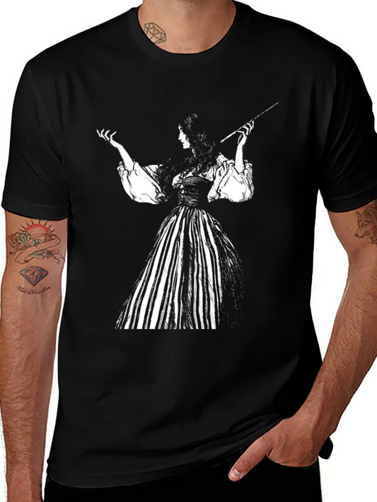 Vintage Witchcraft T-Shirt - Black