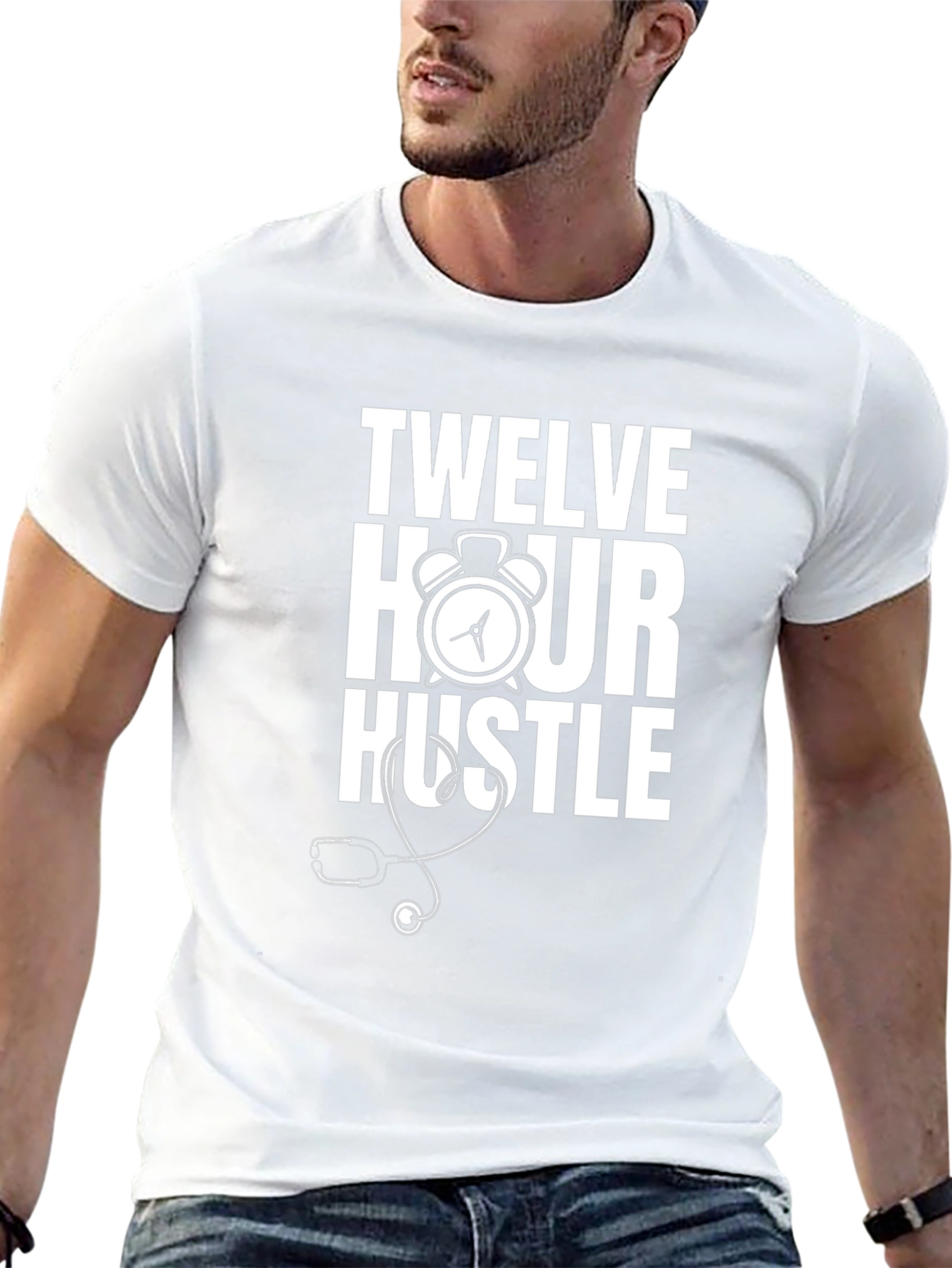 Twelve Hour Hustle Graphic Tee