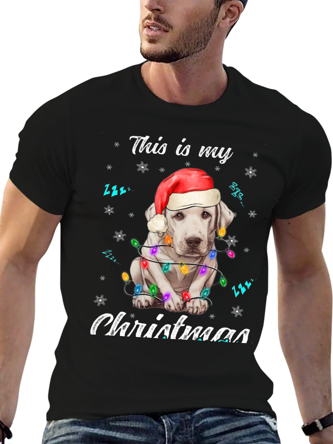 Dog Christmas T-Shirt: Holiday Puppy Tee