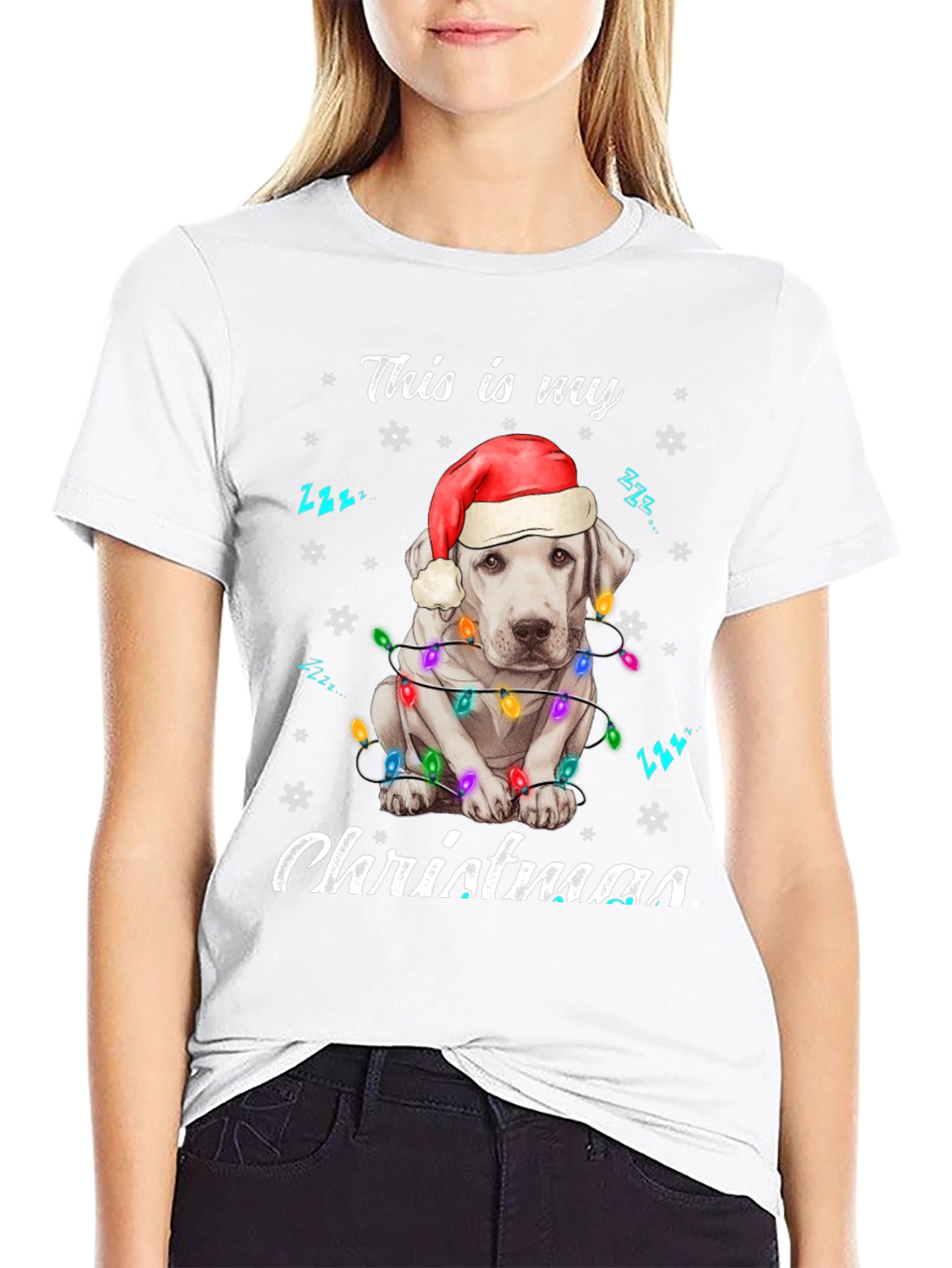 Dog Christmas T-Shirt: Holiday Puppy Tee