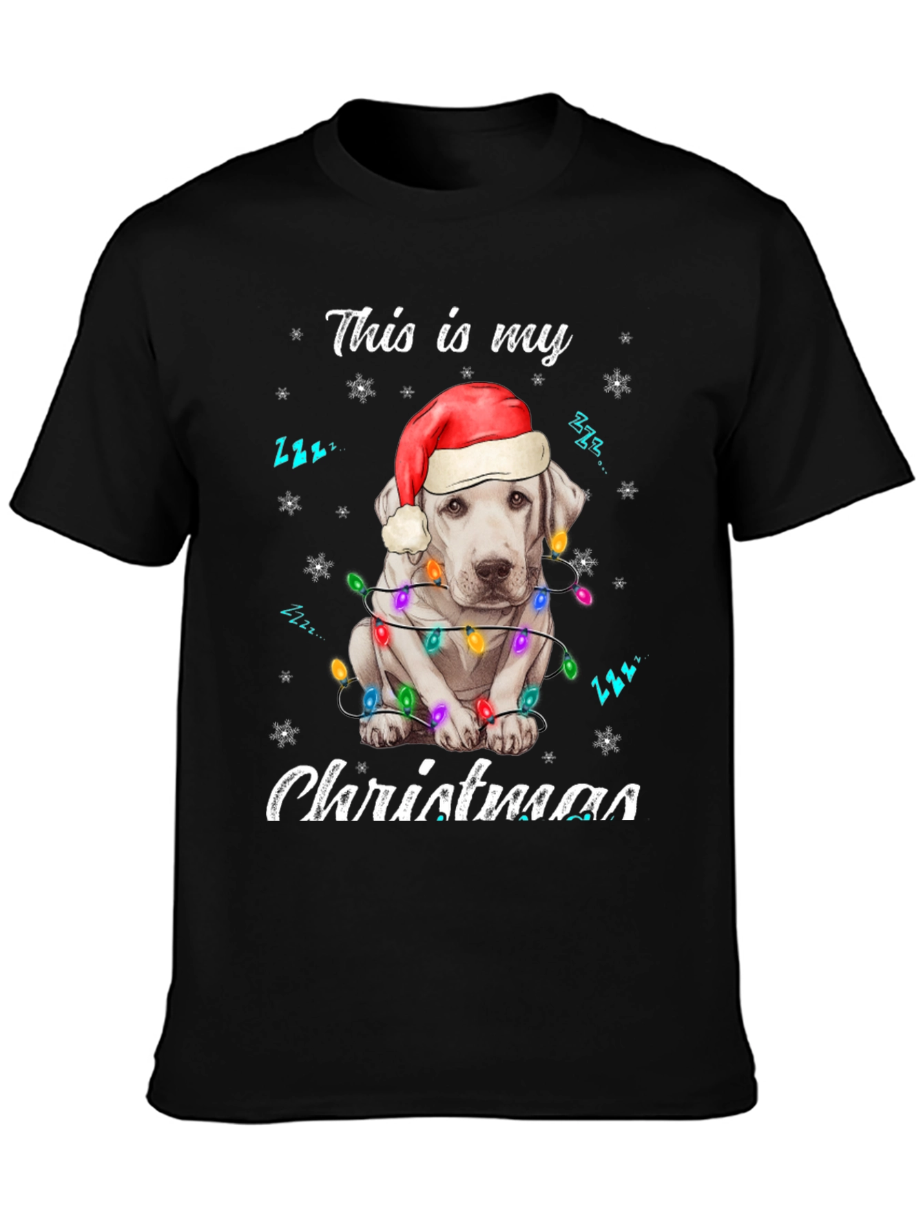 Dog Christmas T-Shirt: Holiday Puppy Tee