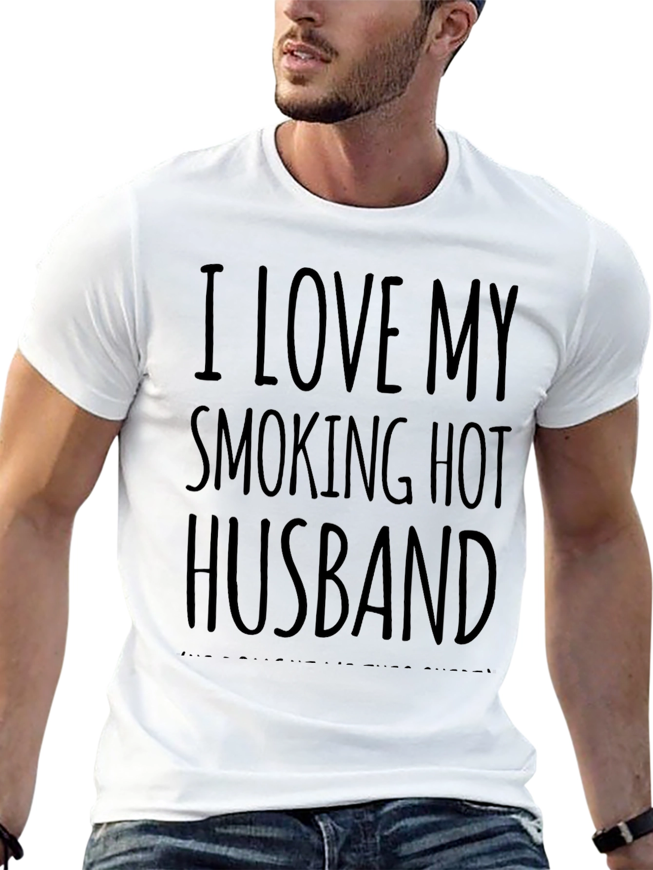 I Love My Smoking Hot Husband T-Shirt