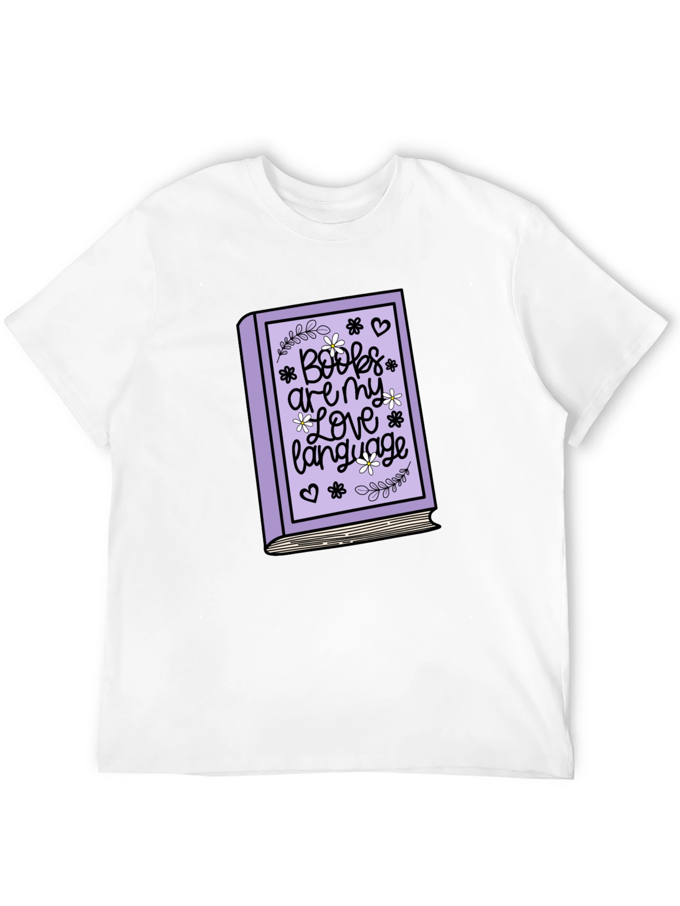 Boobs Are My Love Language Black T-Shirt