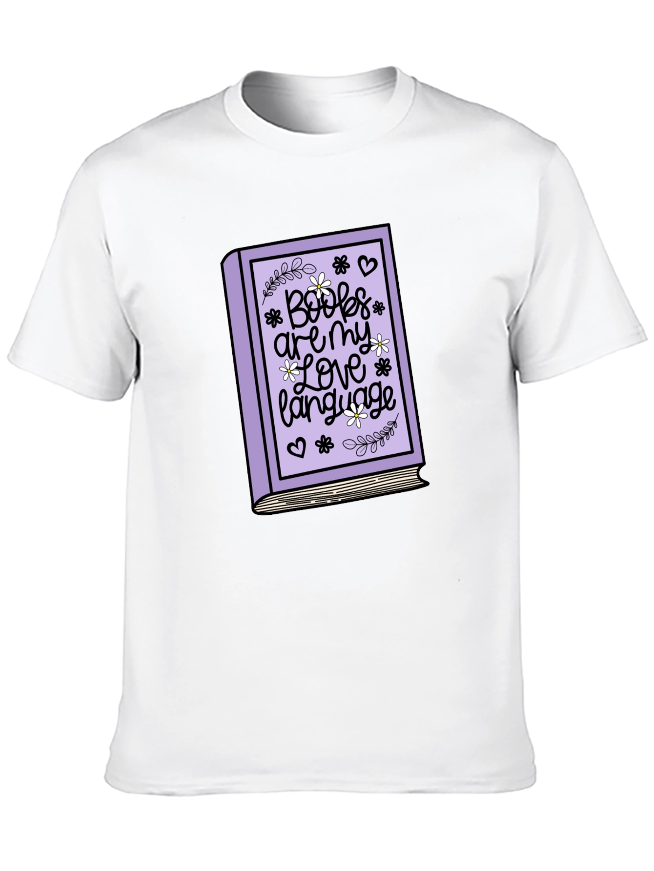 Boobs Are My Love Language Black T-Shirt