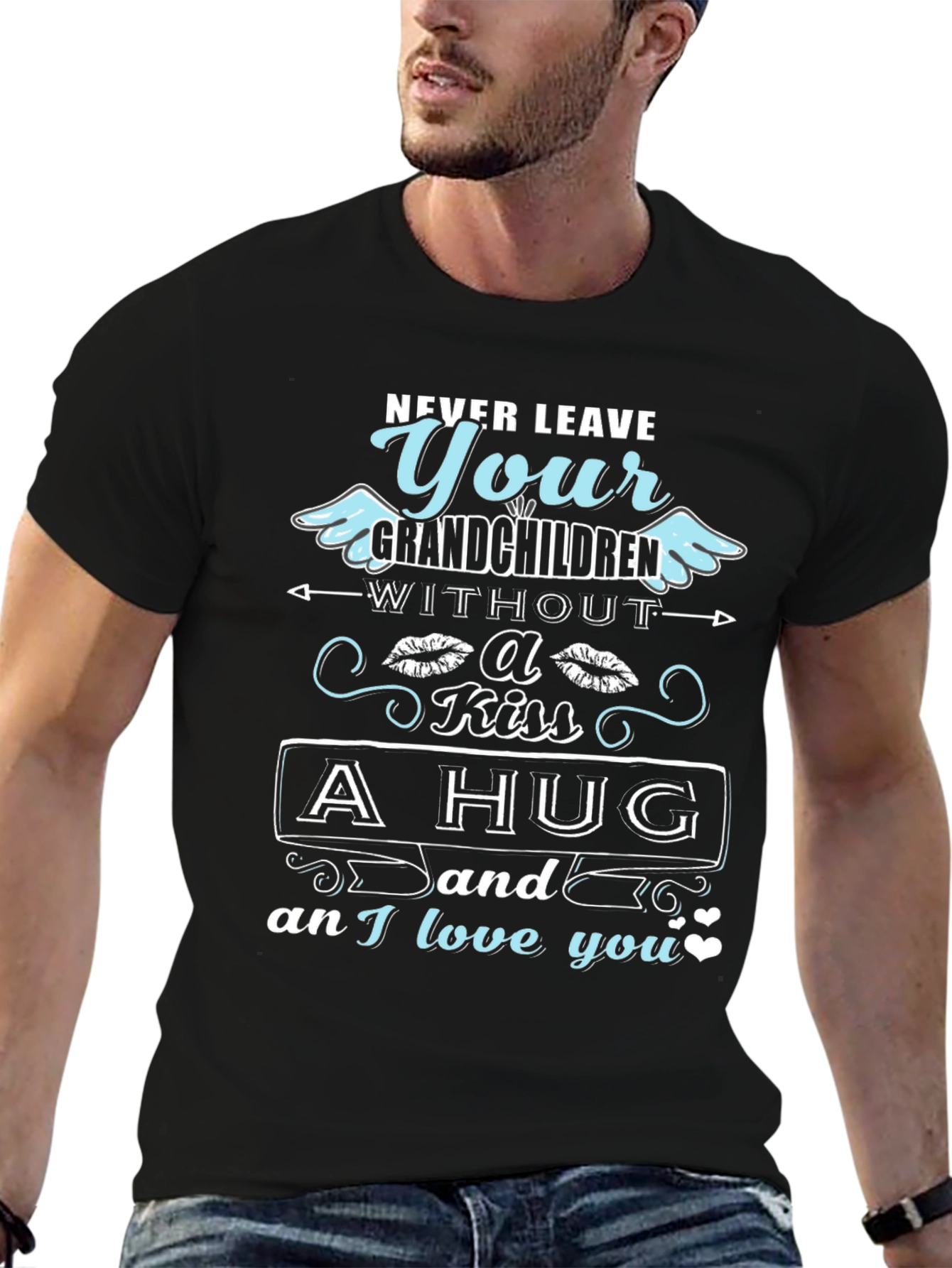 Never Leave Grandchildren T-Shirt