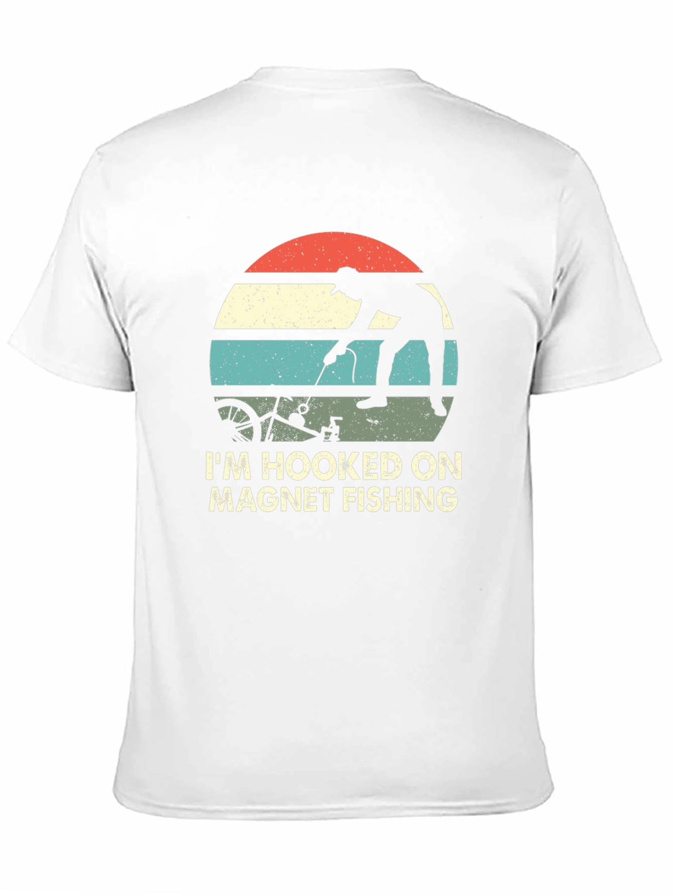 Magnet Fishing T-Shirt - Hooked on Magnet Fishing Tee