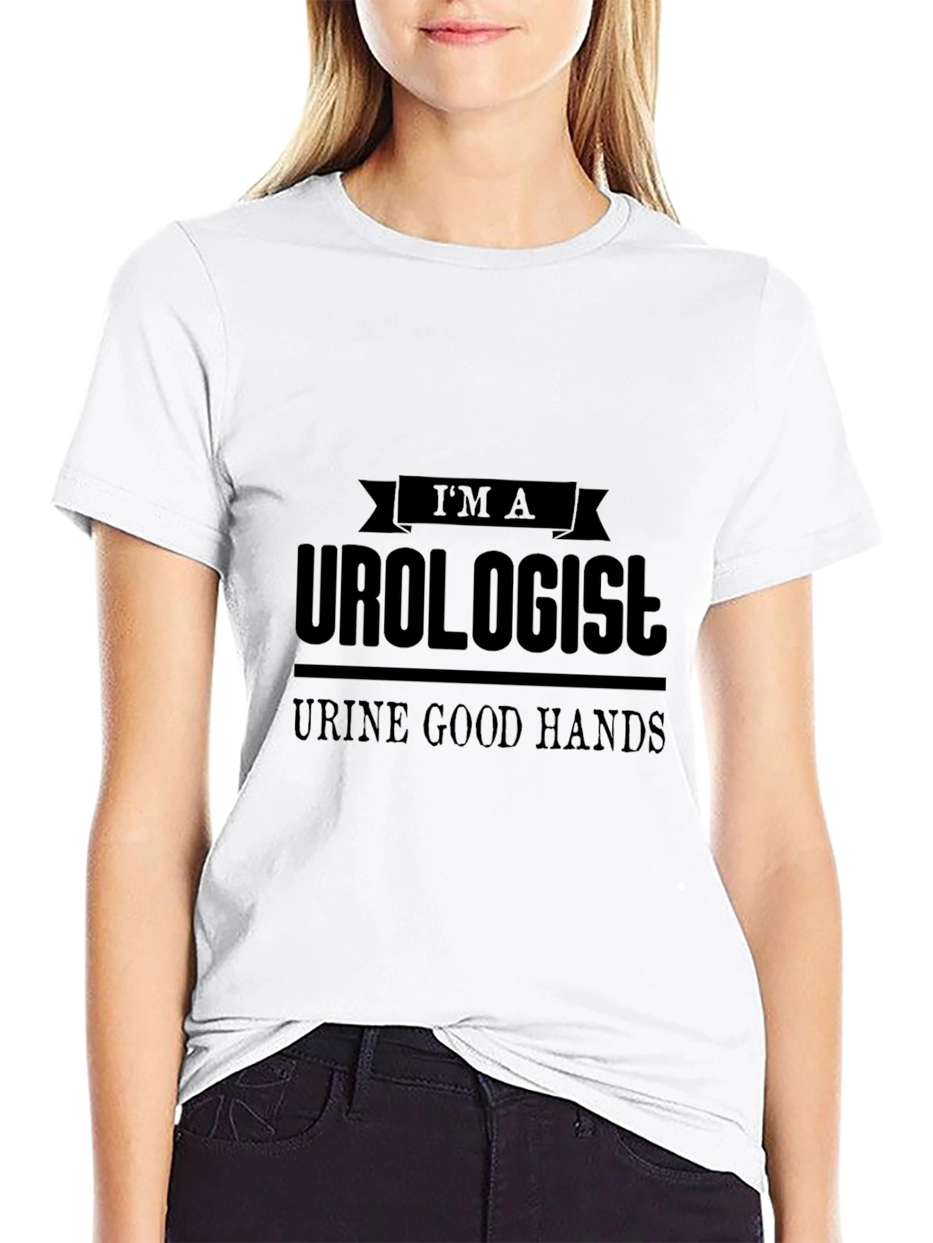 Urologist Humor T-Shirt - Urine Good Hands Tee