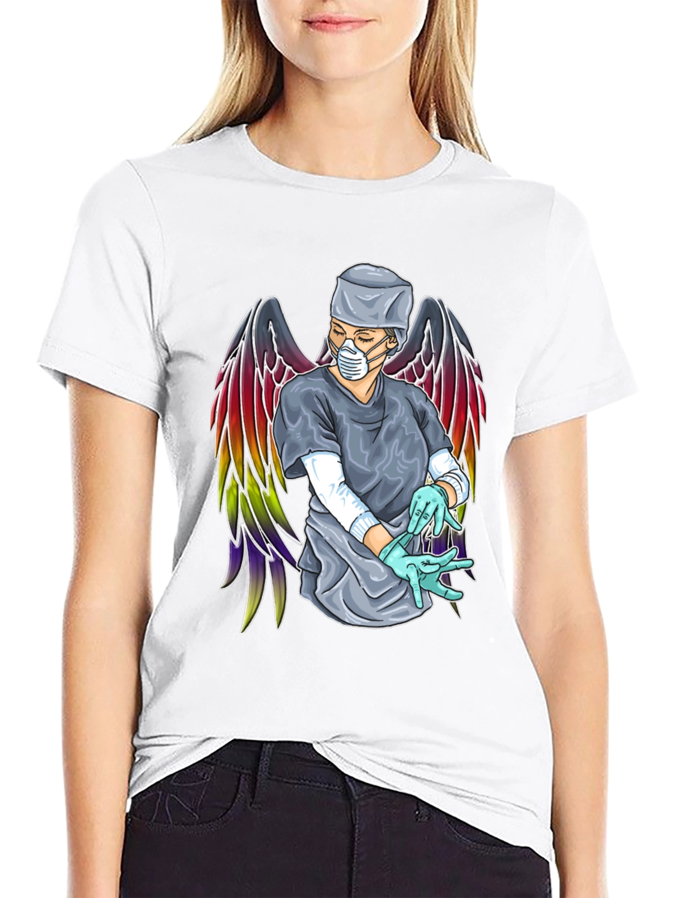 Angel Nurse T-Shirt: A Symbol of Heroism