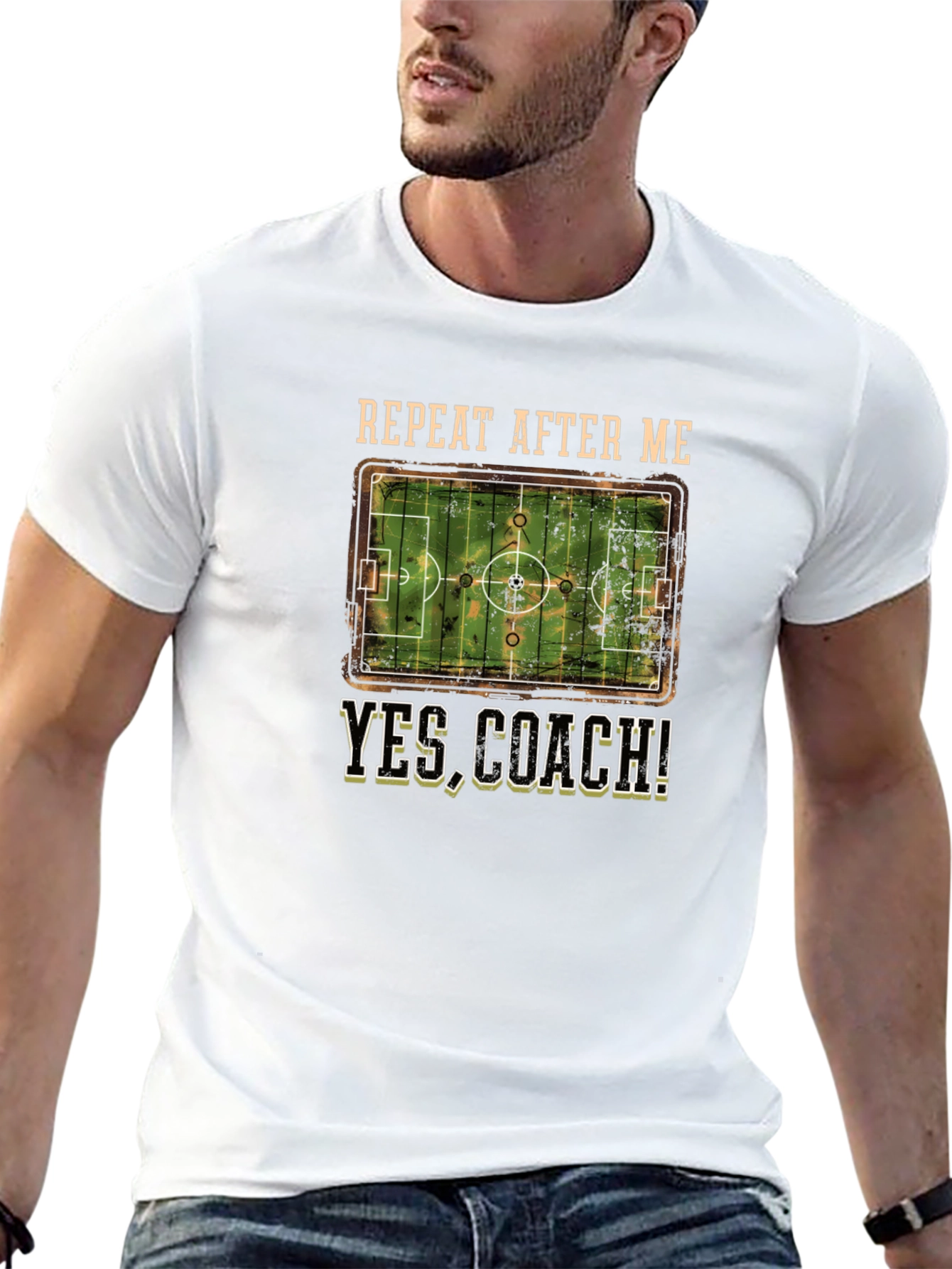 Soccer Coach Repeat After Me T-Shirt
