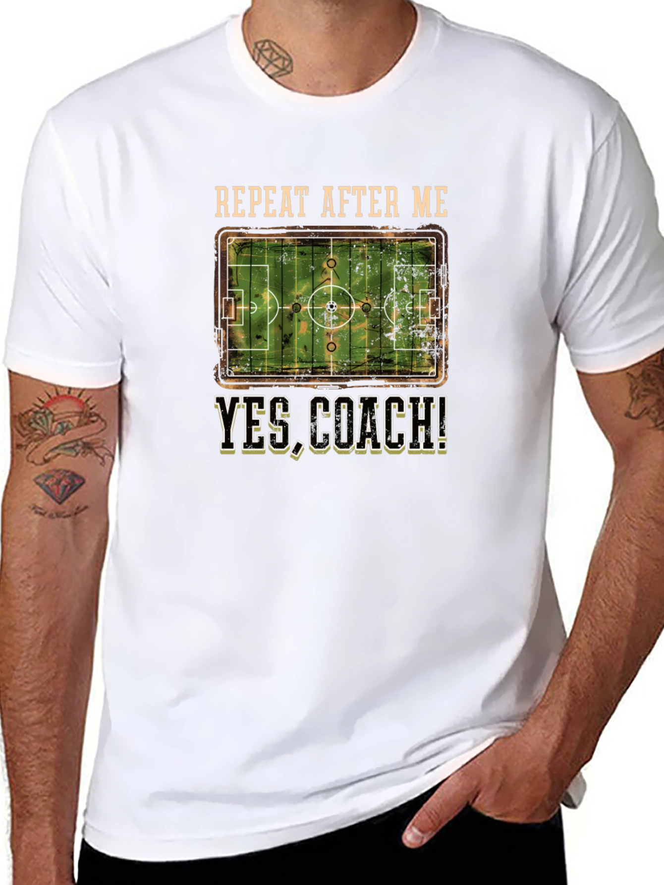 Soccer Coach Repeat After Me T-Shirt