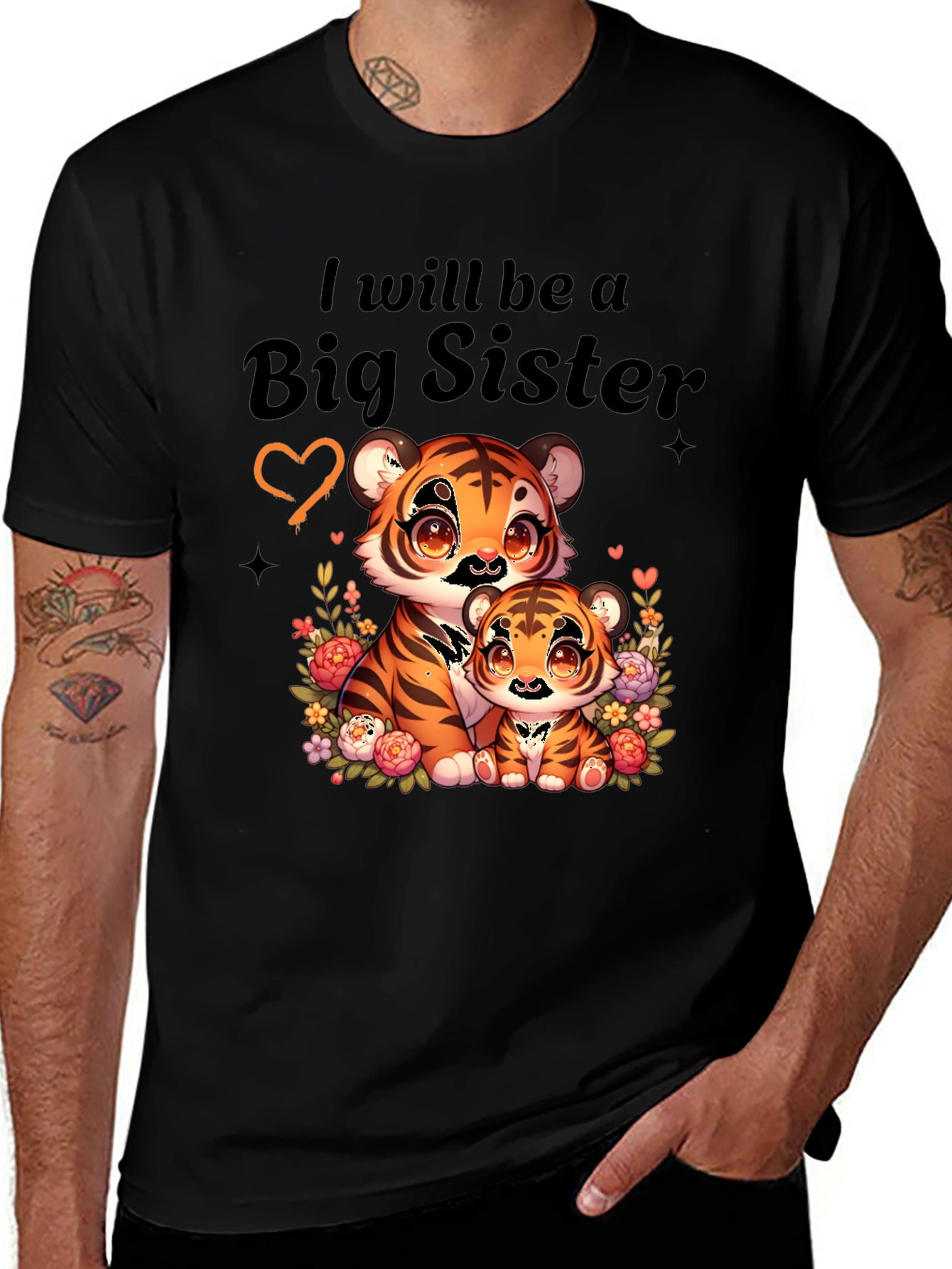 Big Sister Tiger Tee