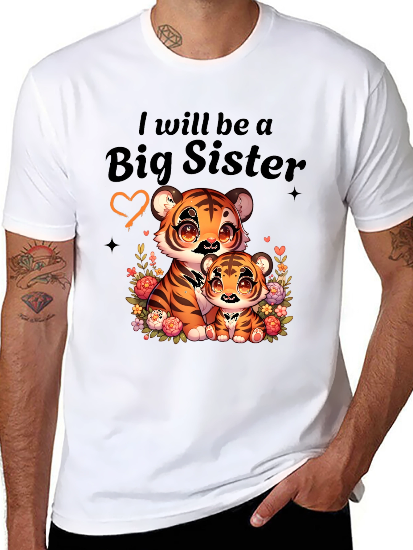 Big Sister Tiger Tee