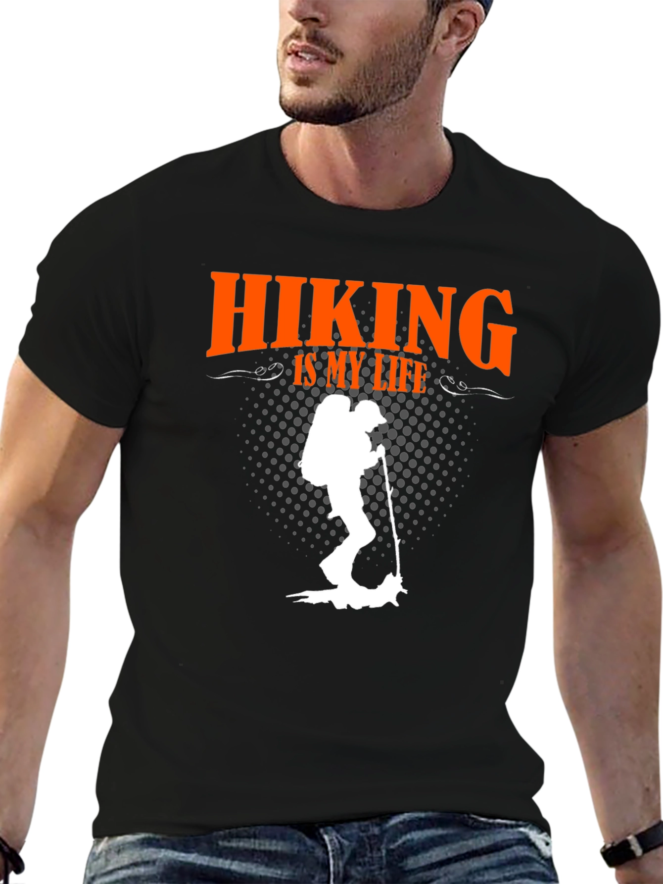 Hiking Is My Life Graphic Tee