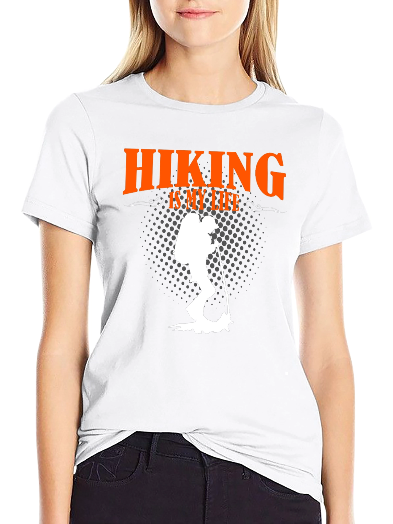 Hiking Is My Life Graphic Tee