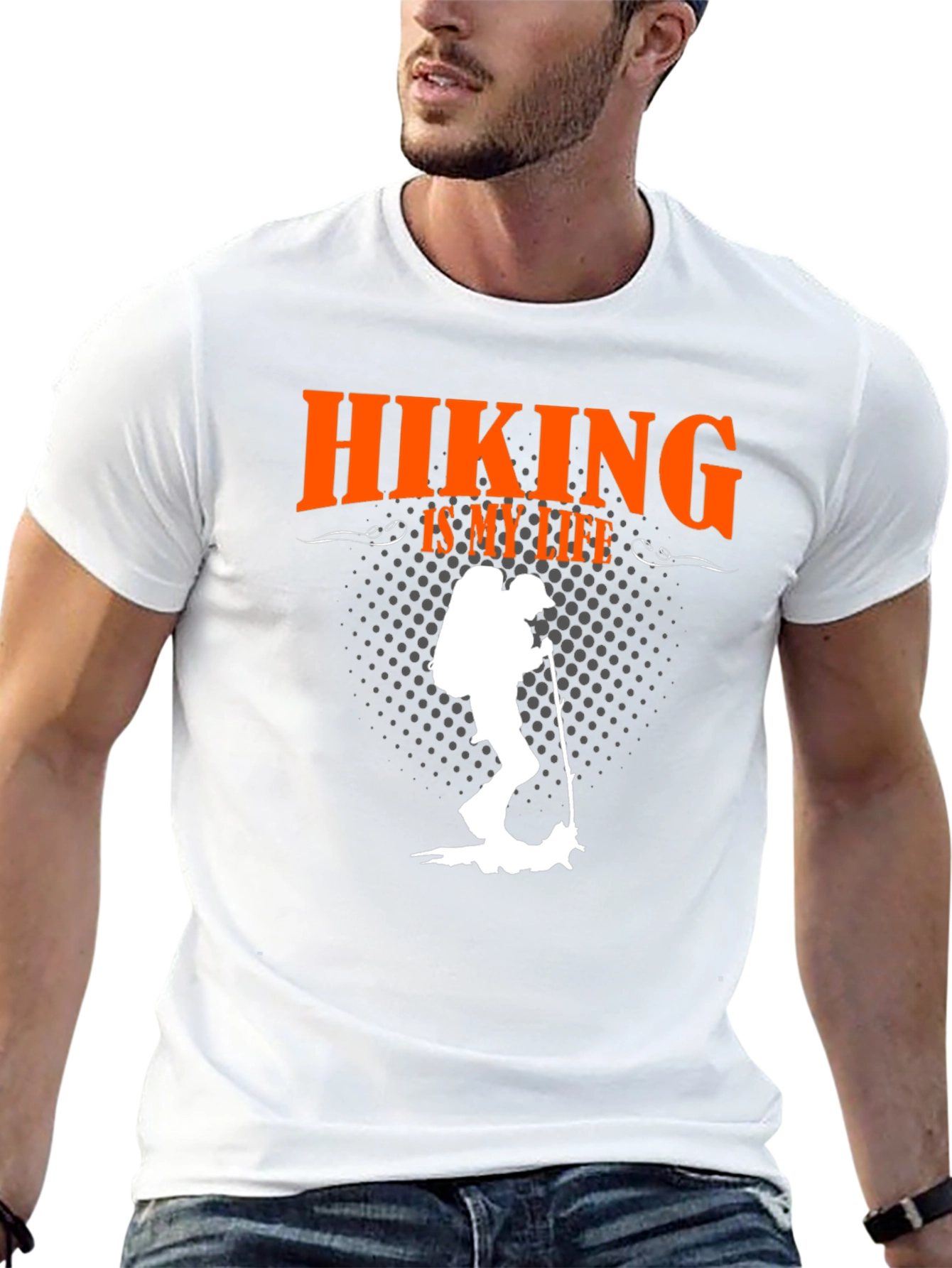 Hiking Is My Life Graphic Tee