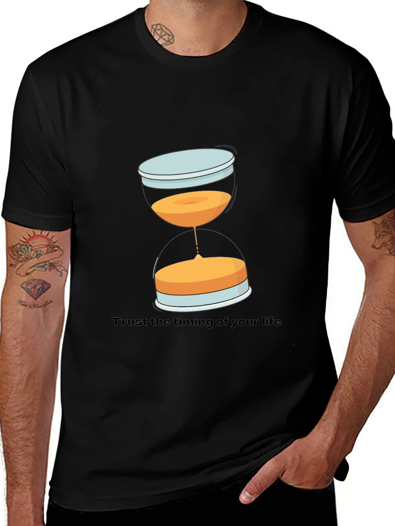 Trust the Timing Graphic Tee - Menswear