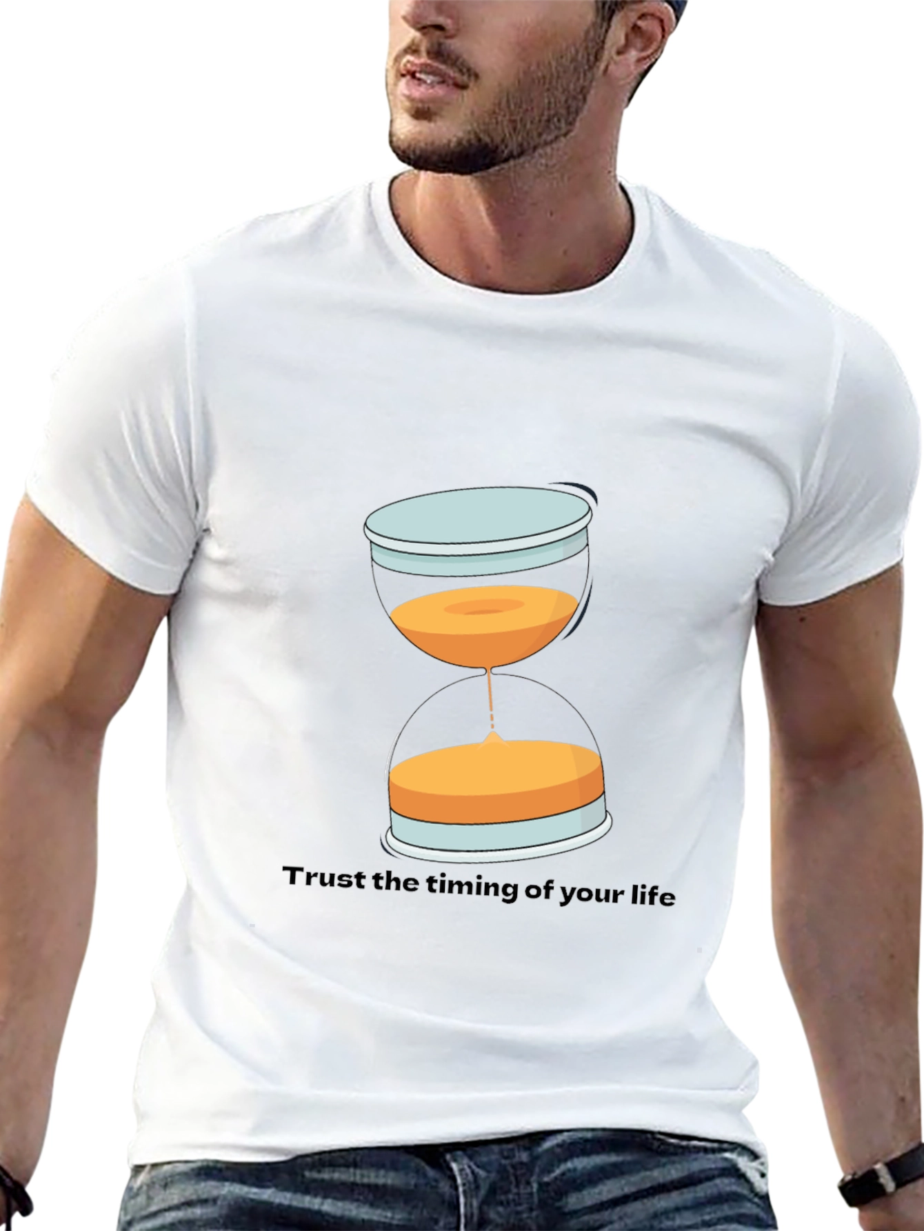 Trust the Timing Graphic Tee - Menswear