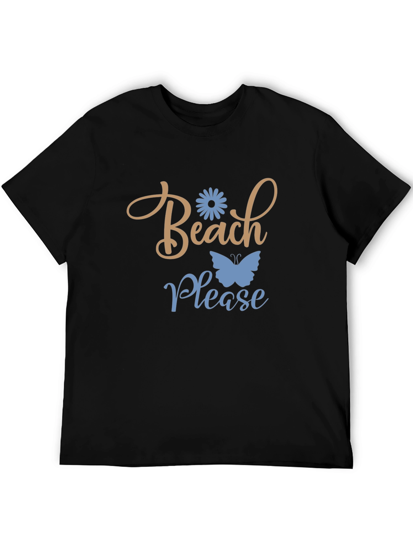 Beach Please Graphic Tee Summer Ready Shirt