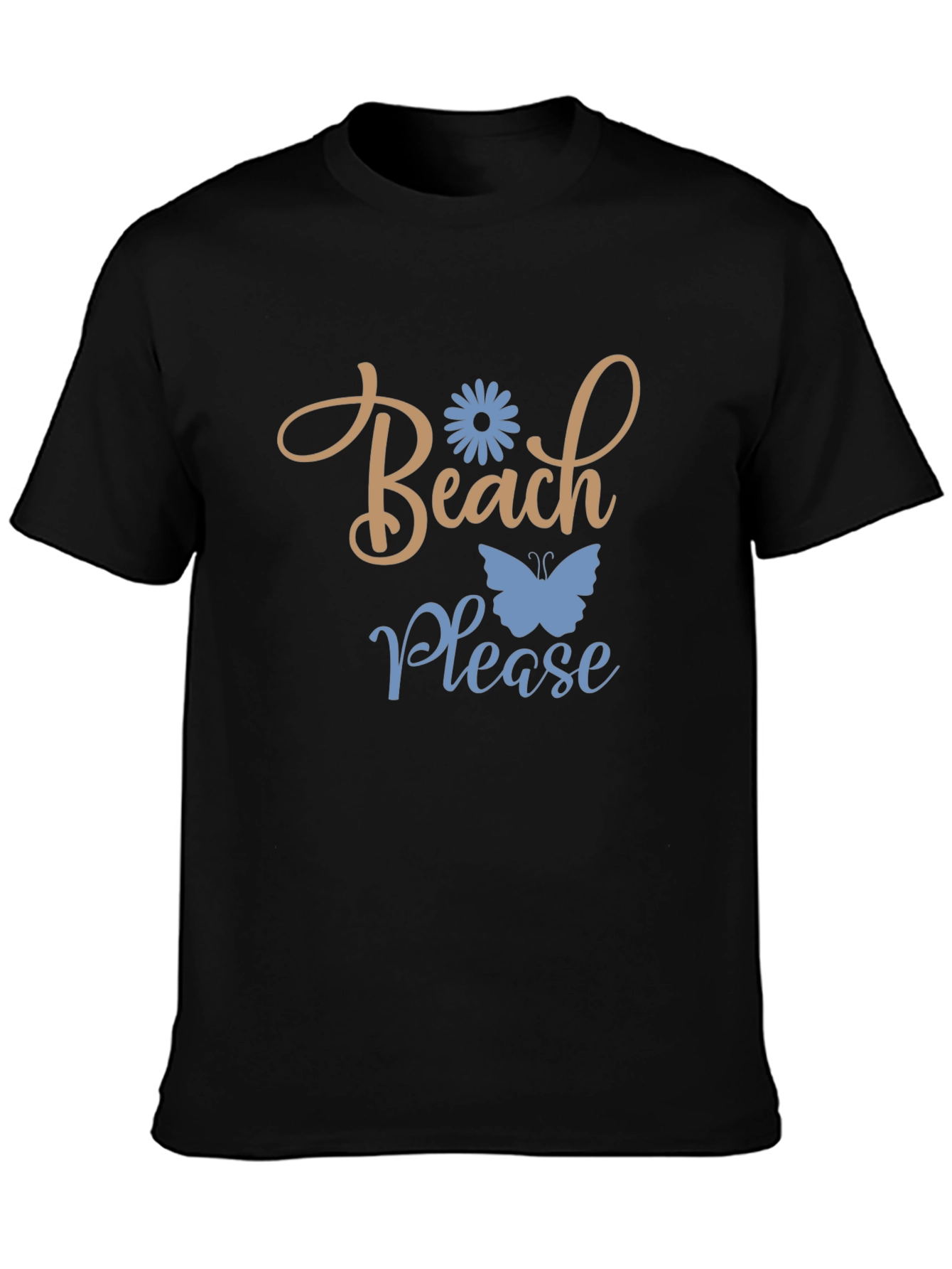 Beach Please Graphic Tee Summer Ready Shirt