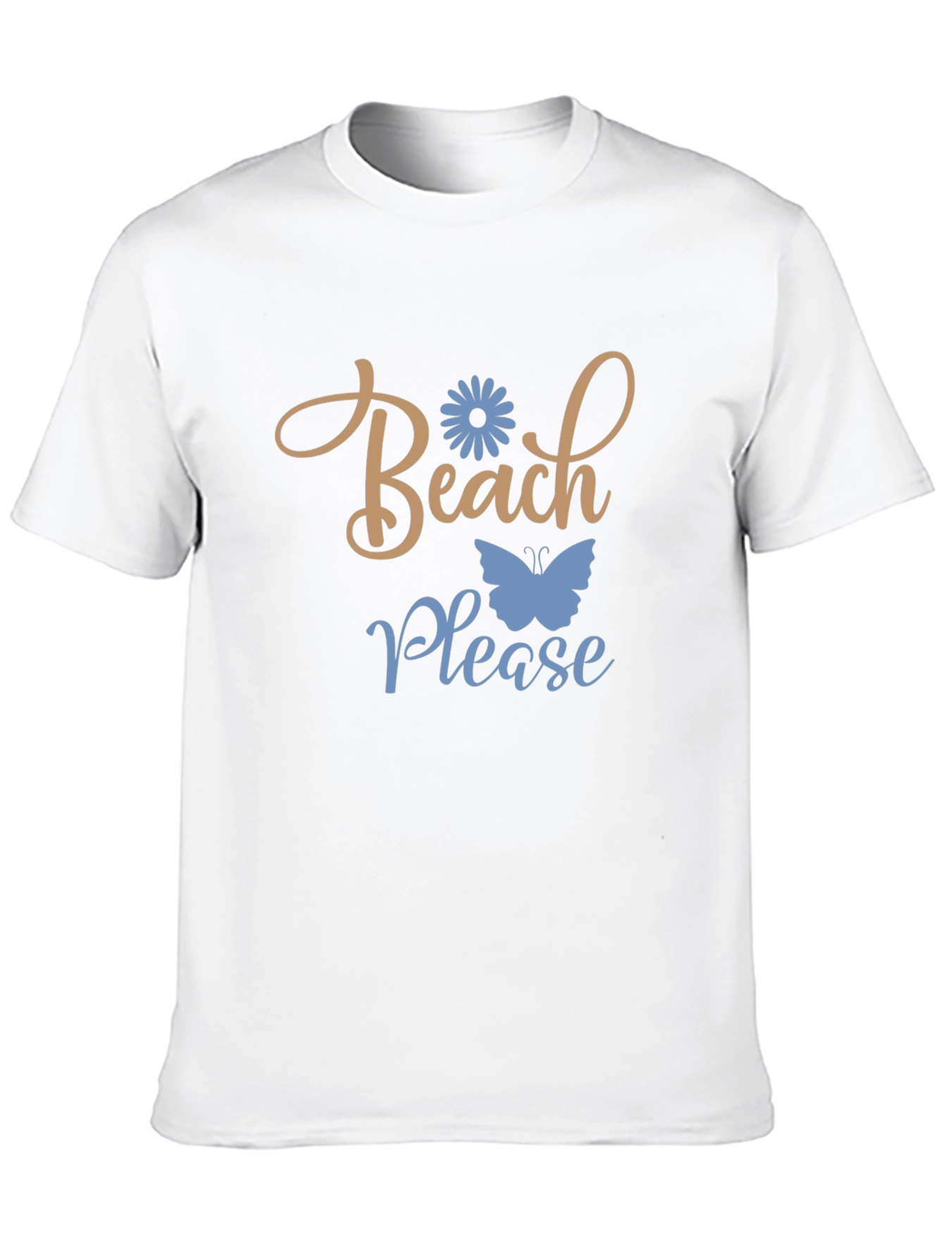 Beach Please Graphic Tee Summer Ready Shirt