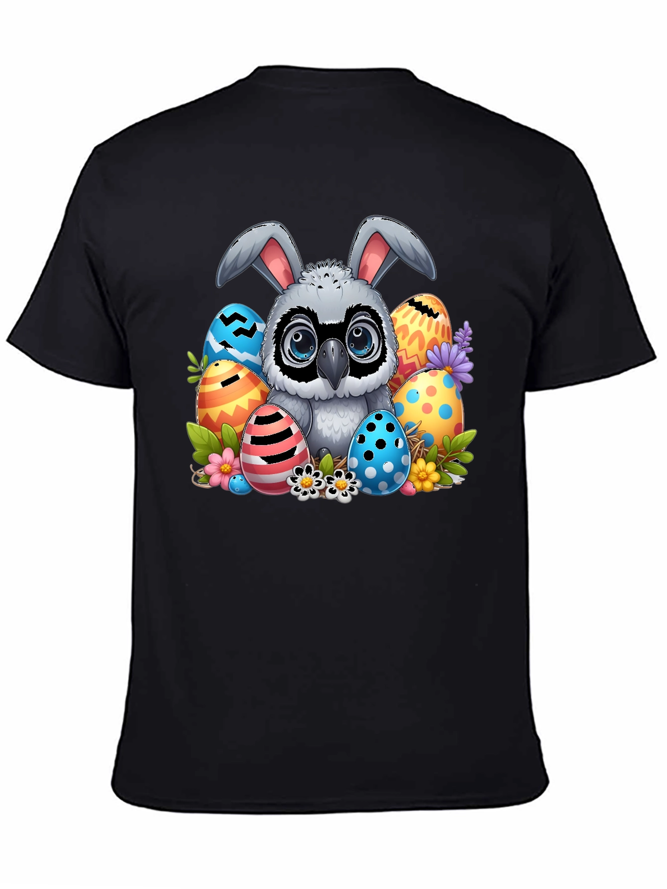 Easter Raccoon Bunny Ears T-Shirt
