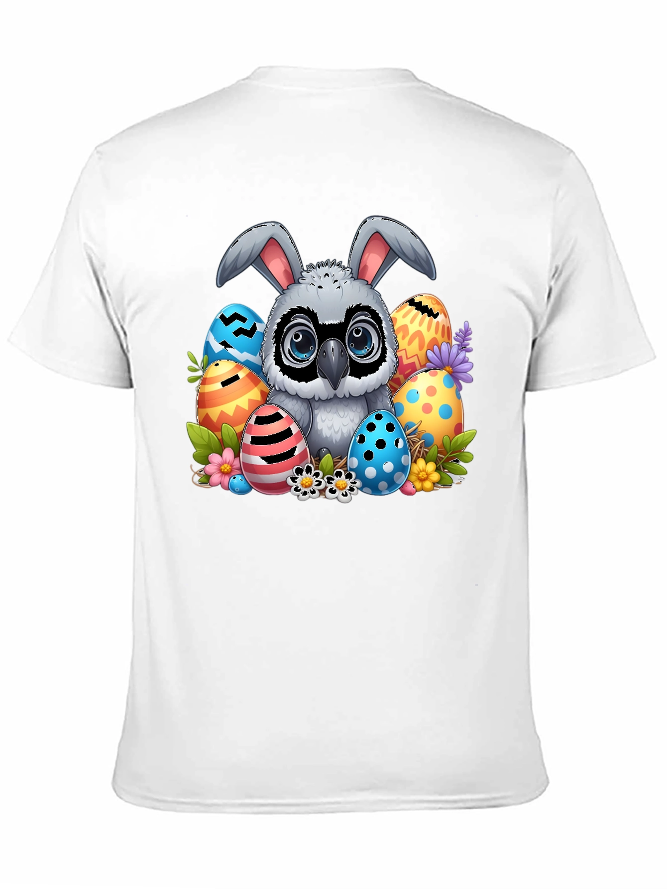 Easter Raccoon Bunny Ears T-Shirt