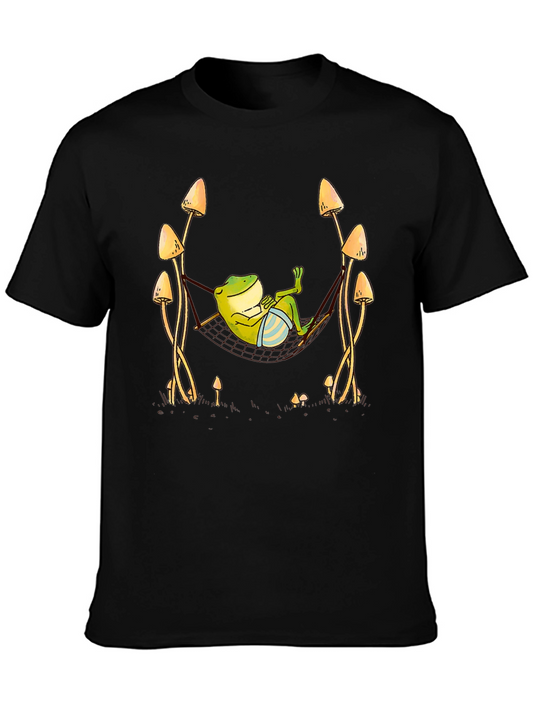 Frog Hammock Graphic T-Shirt