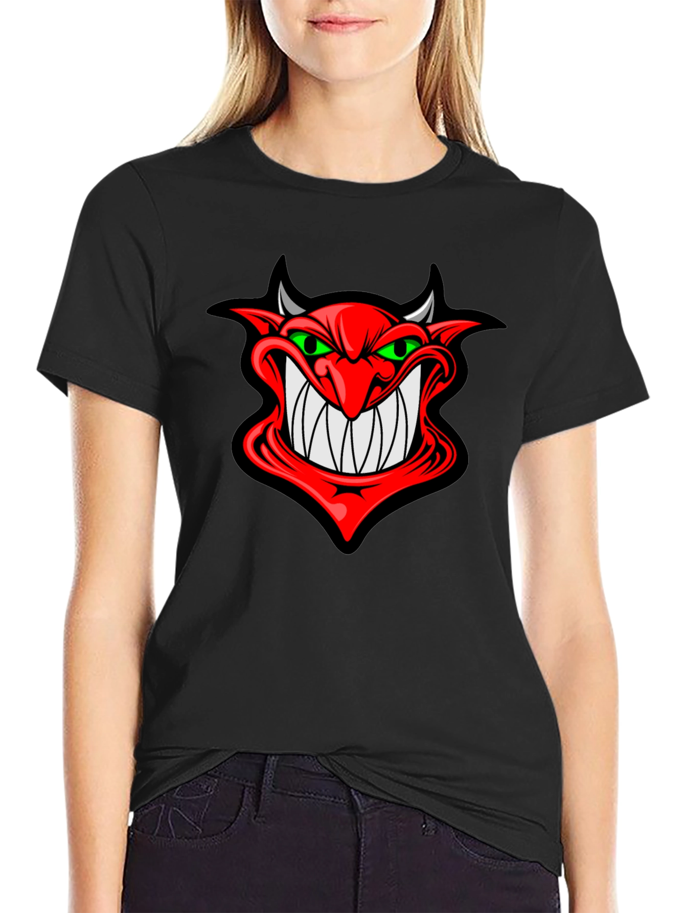 Devil Graphic Black T-Shirt