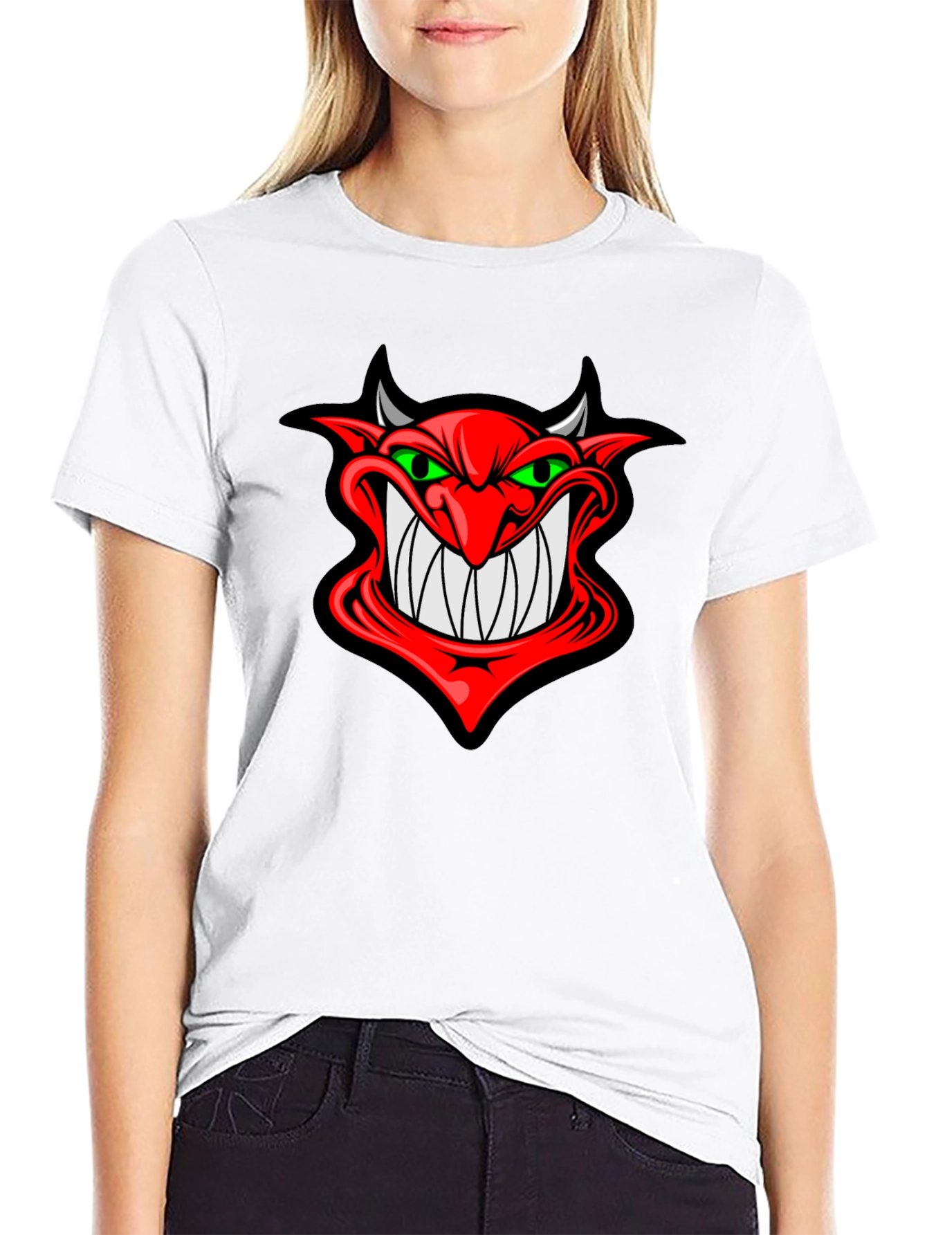 Devil Graphic Black T-Shirt