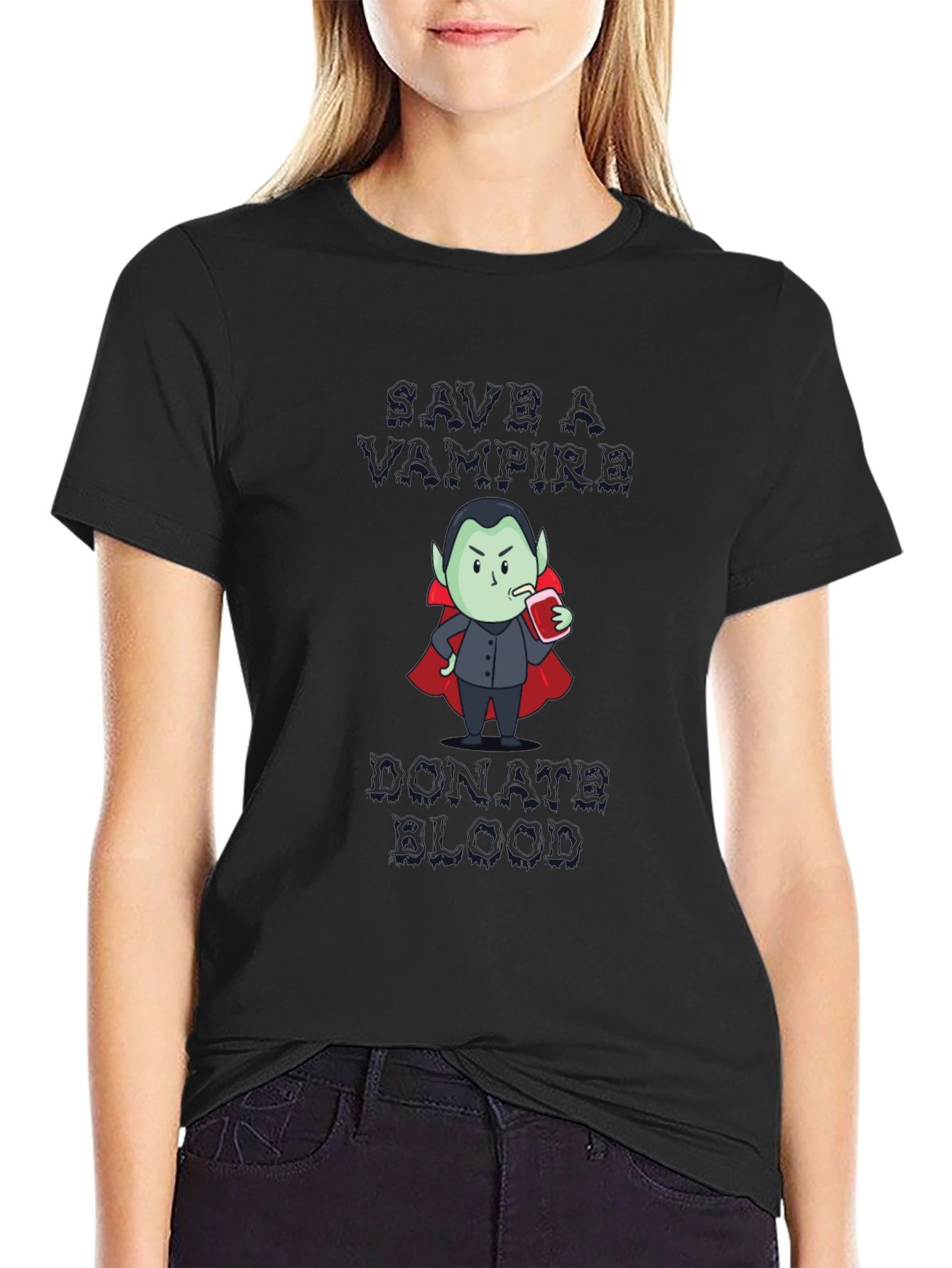 Vampire Juice Box T-Shirt - Drink Blood