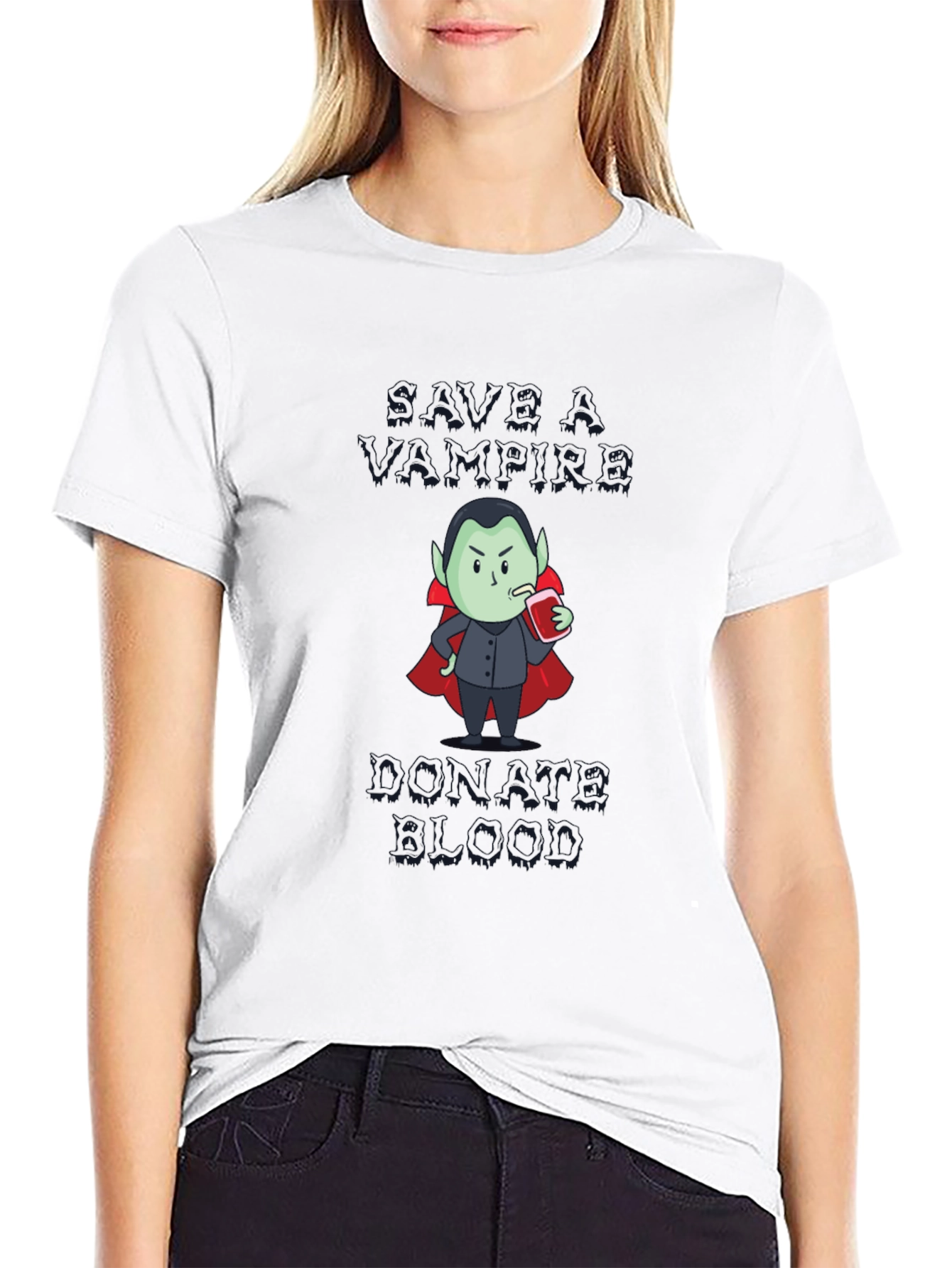 Vampire Juice Box T-Shirt - Drink Blood