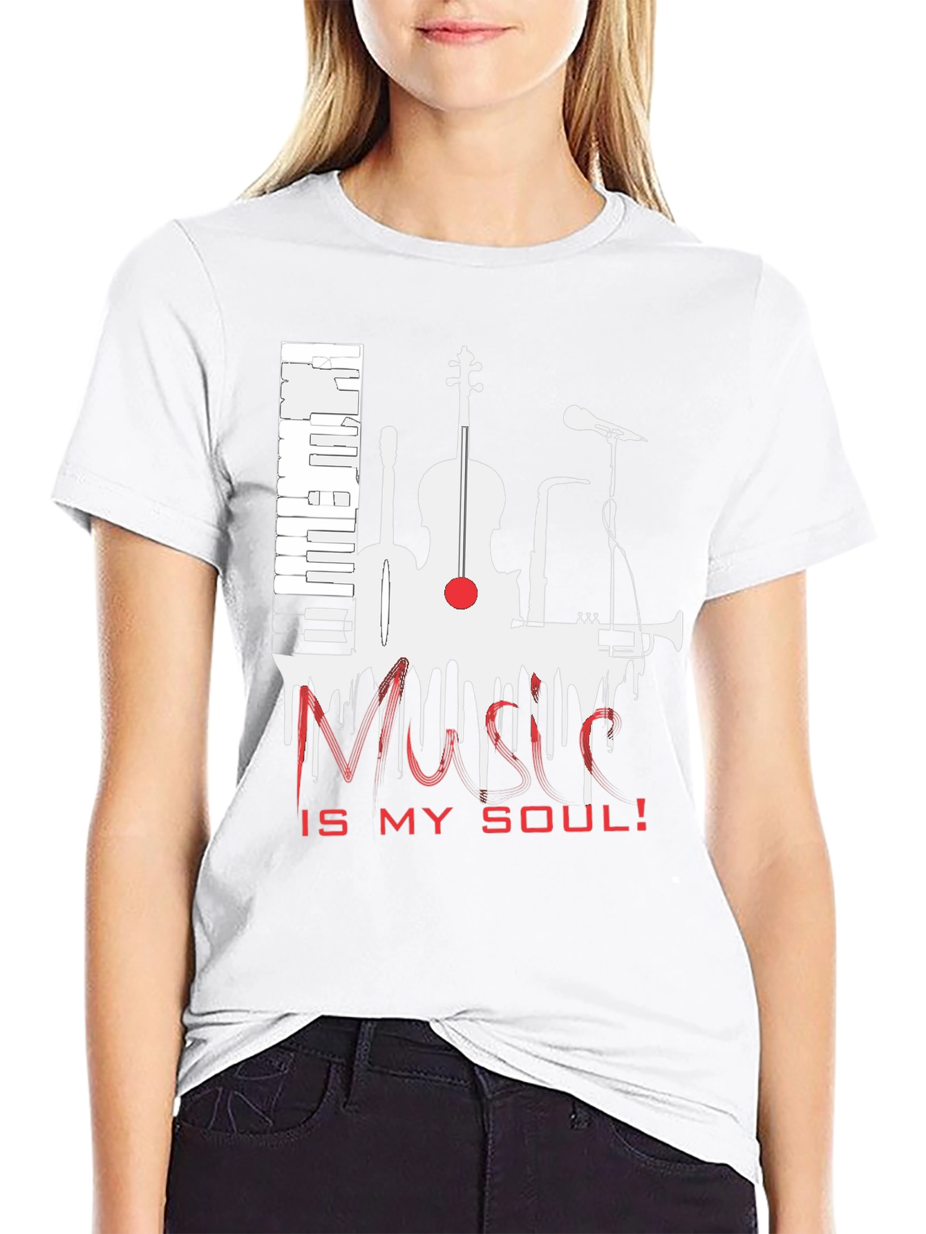 Music is My Soul Graphic Tee