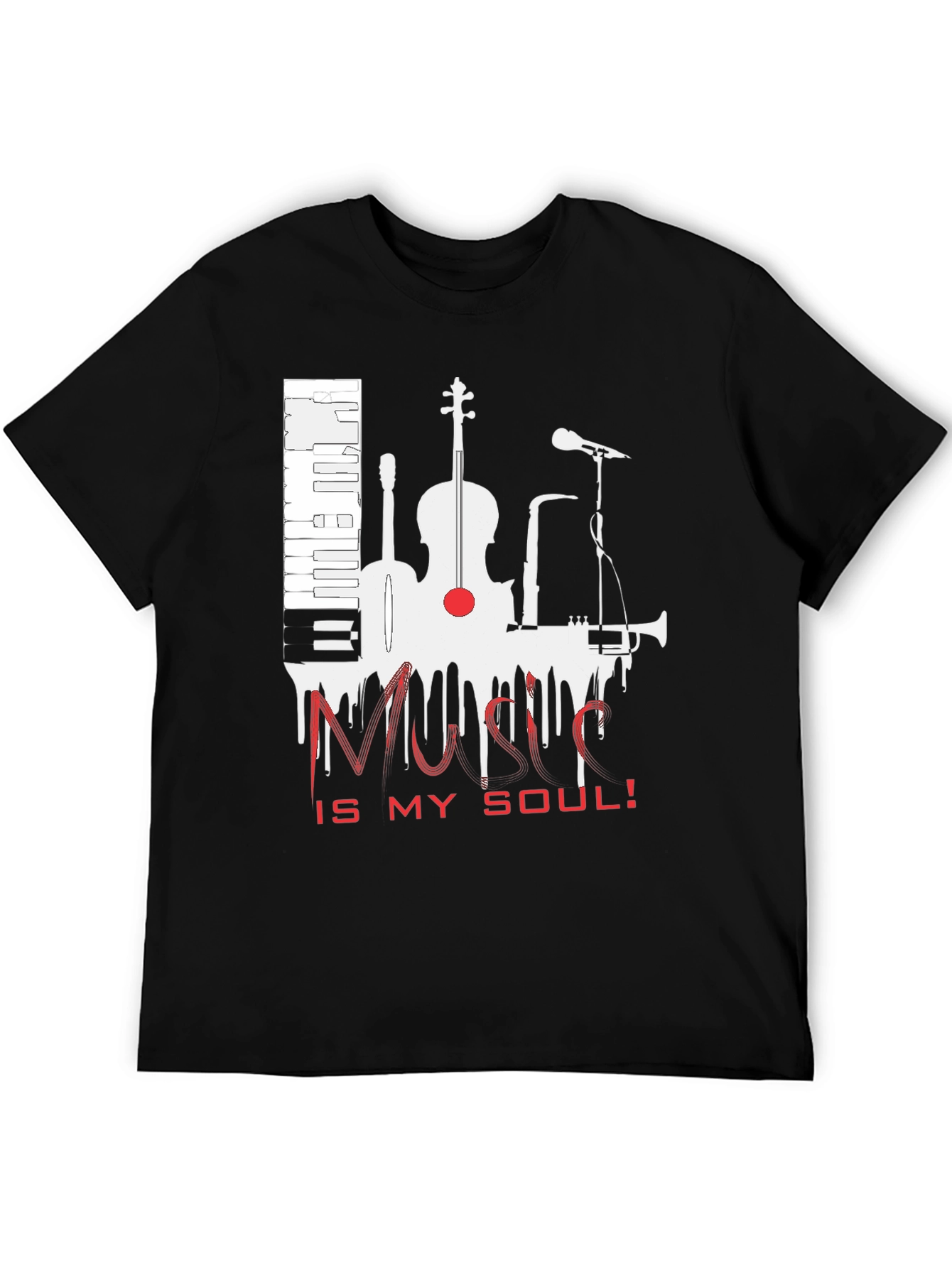 Music is My Soul Graphic Tee