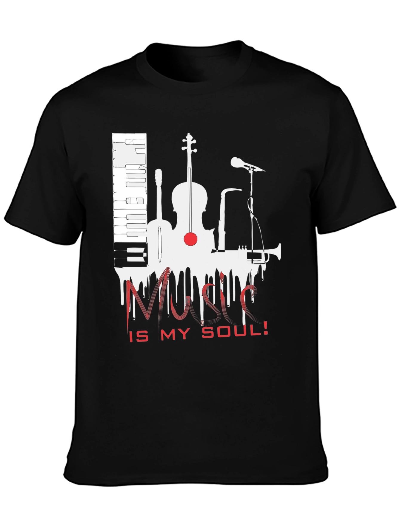 Music is My Soul Graphic Tee