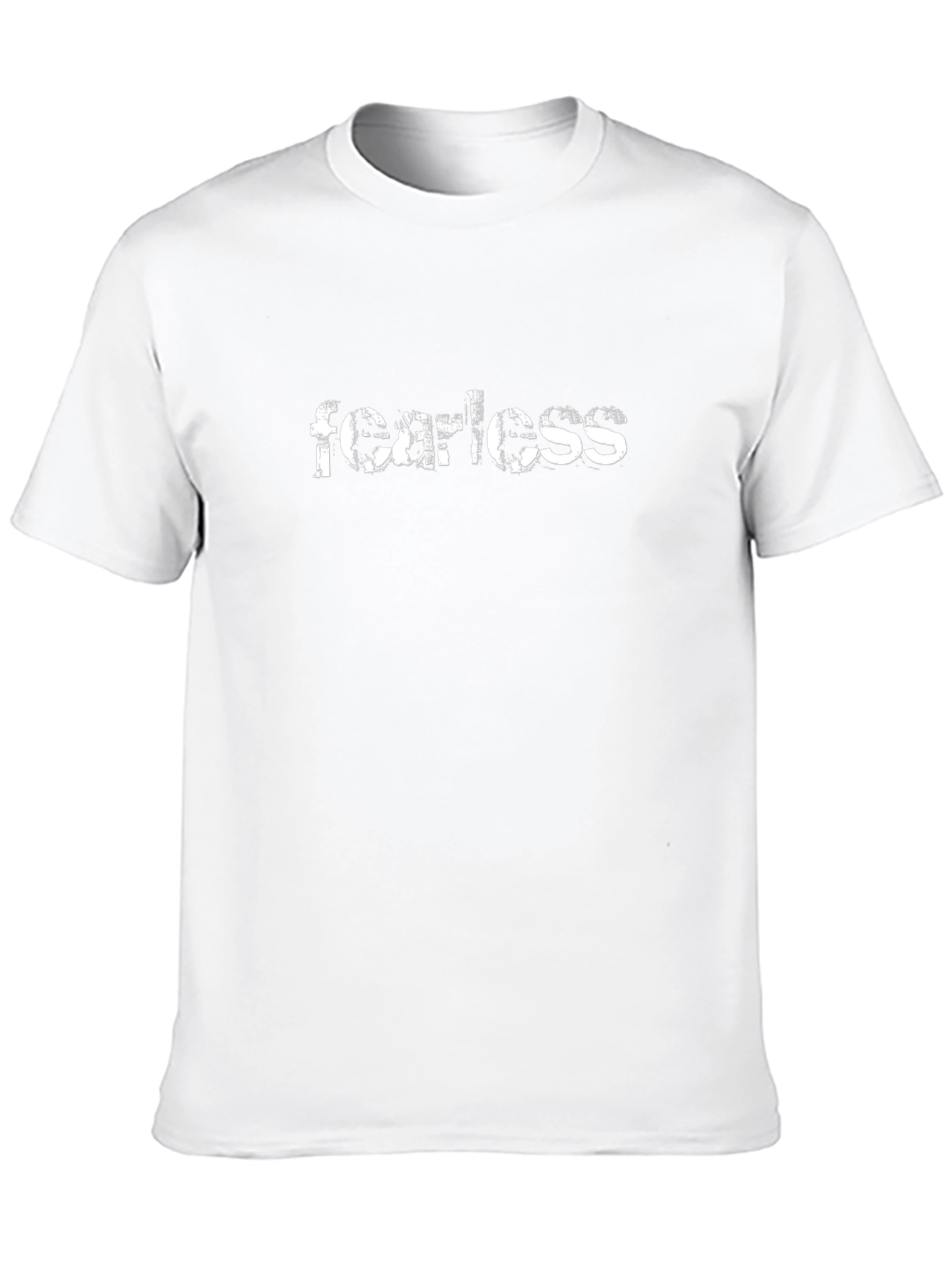 Fearless Black Graphic T-Shirt