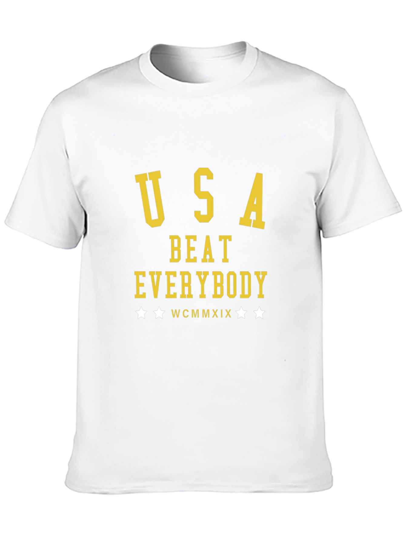 USA Beat Everybody Graphic T-Shirt - Black