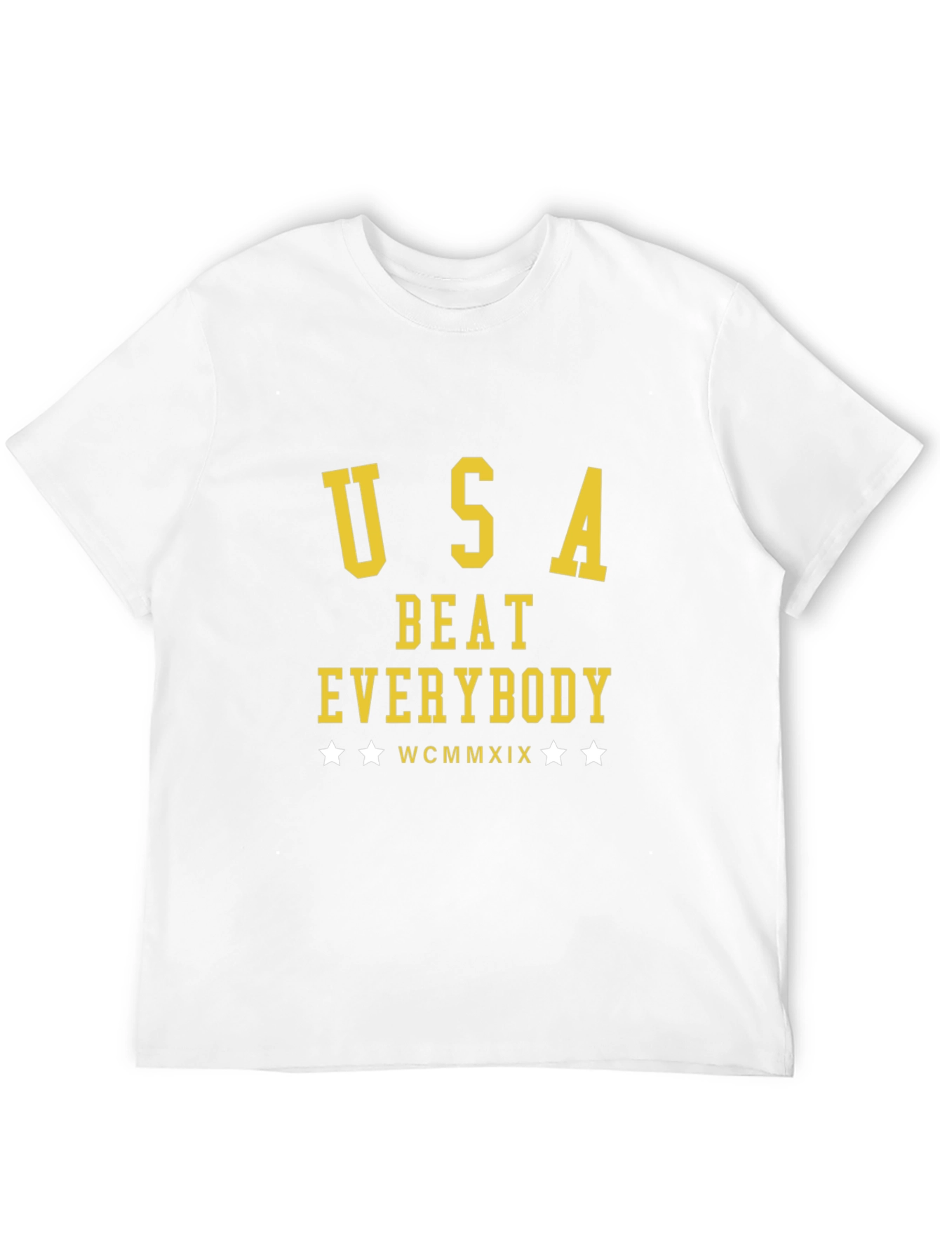 USA Beat Everybody Graphic T-Shirt - Black
