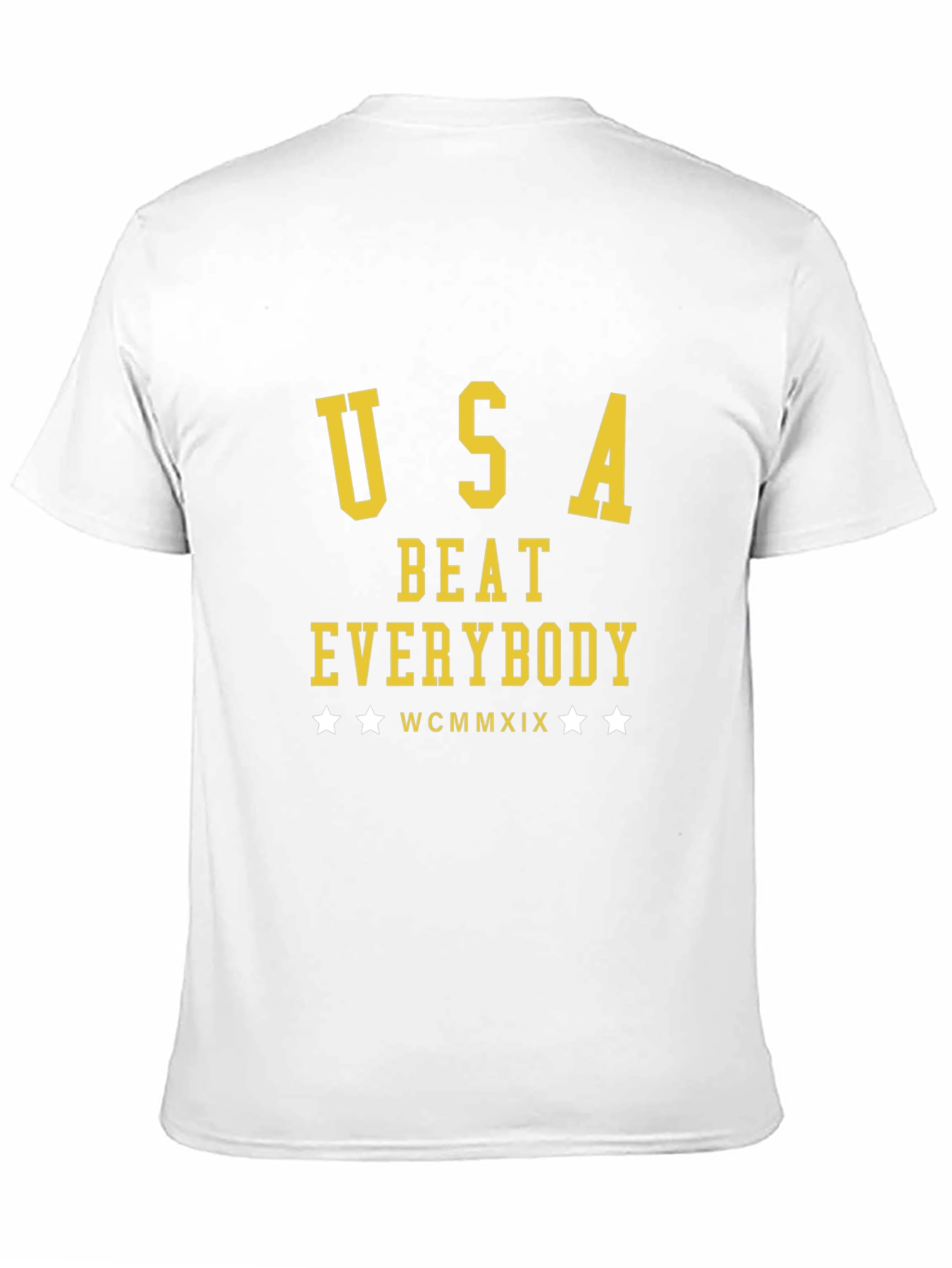 USA Beat Everybody Graphic T-Shirt - Black