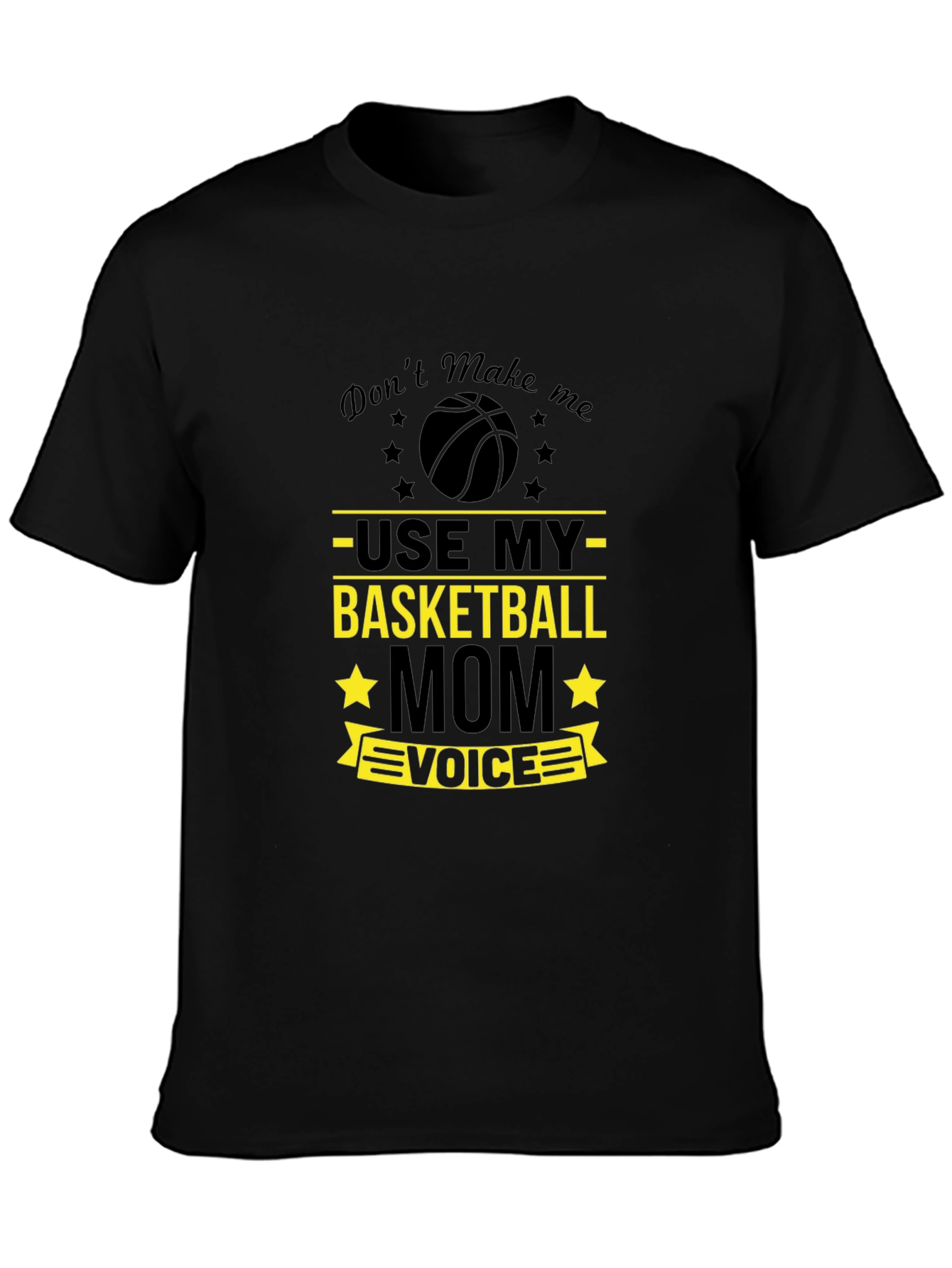 Basketball Mom T-Shirt - Use My Voice Graphic Tee