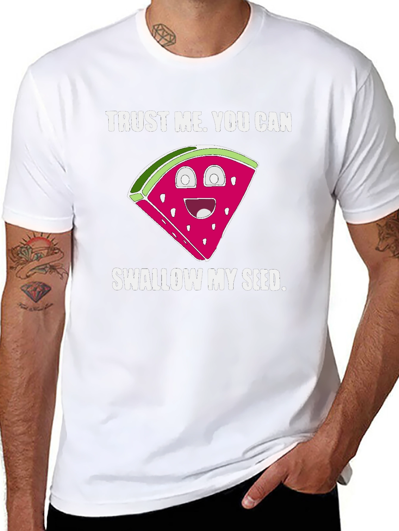 Funny Watermelon Graphic T-Shirt