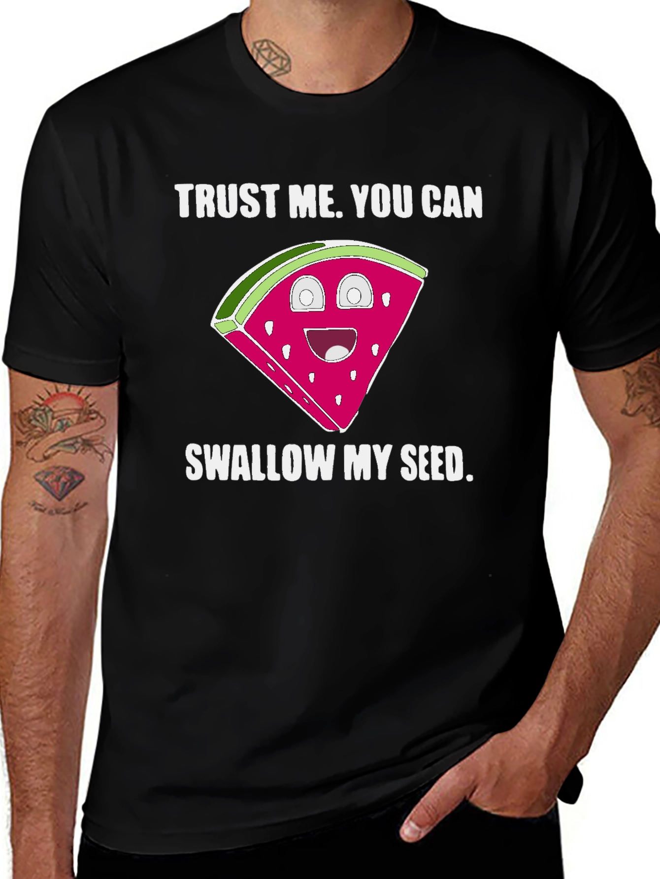Funny Watermelon Graphic T-Shirt