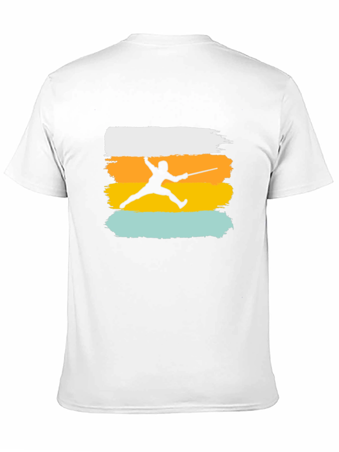 Fencing Silhouette Graphic Tee