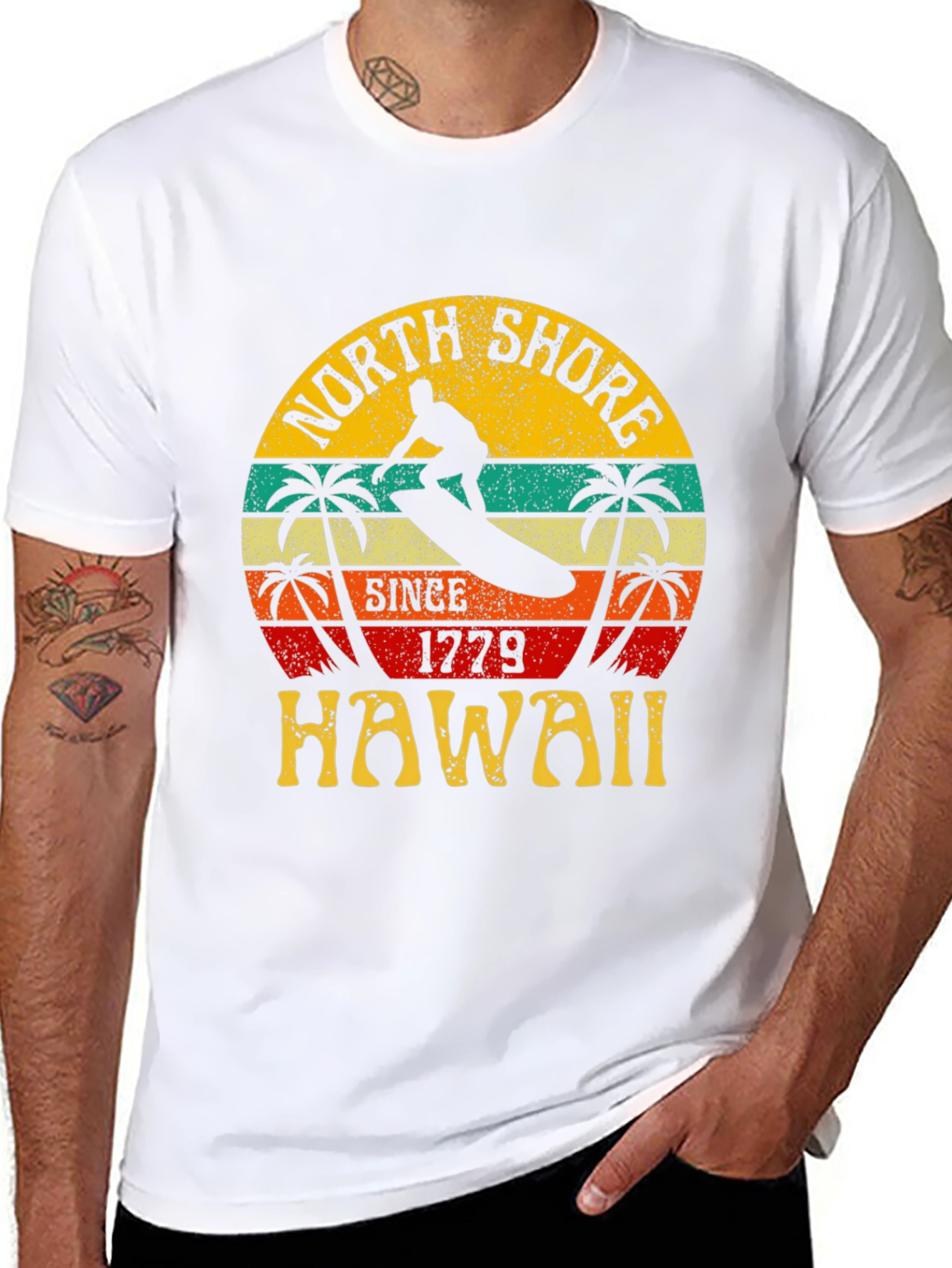 North Shore Hawaii Graphic Tee