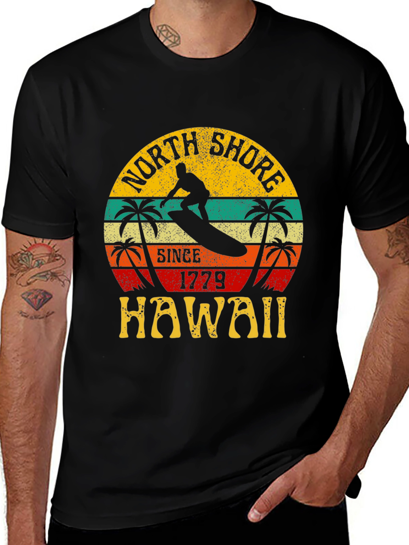 North Shore Hawaii Graphic Tee