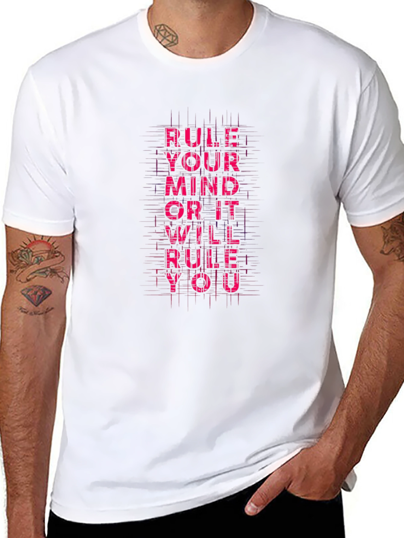 Rule Your Mind T-Shirt - Motivational Graphic Tee