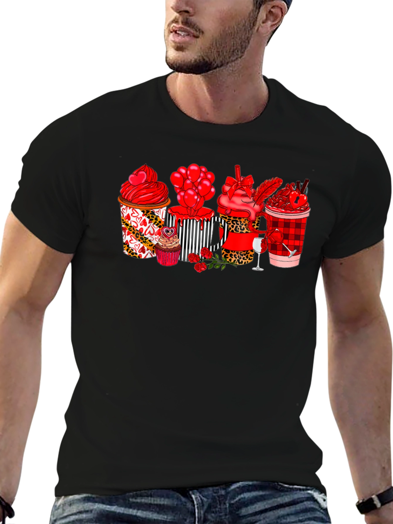 Valentines Day Coffee & Dessert T-Shirt