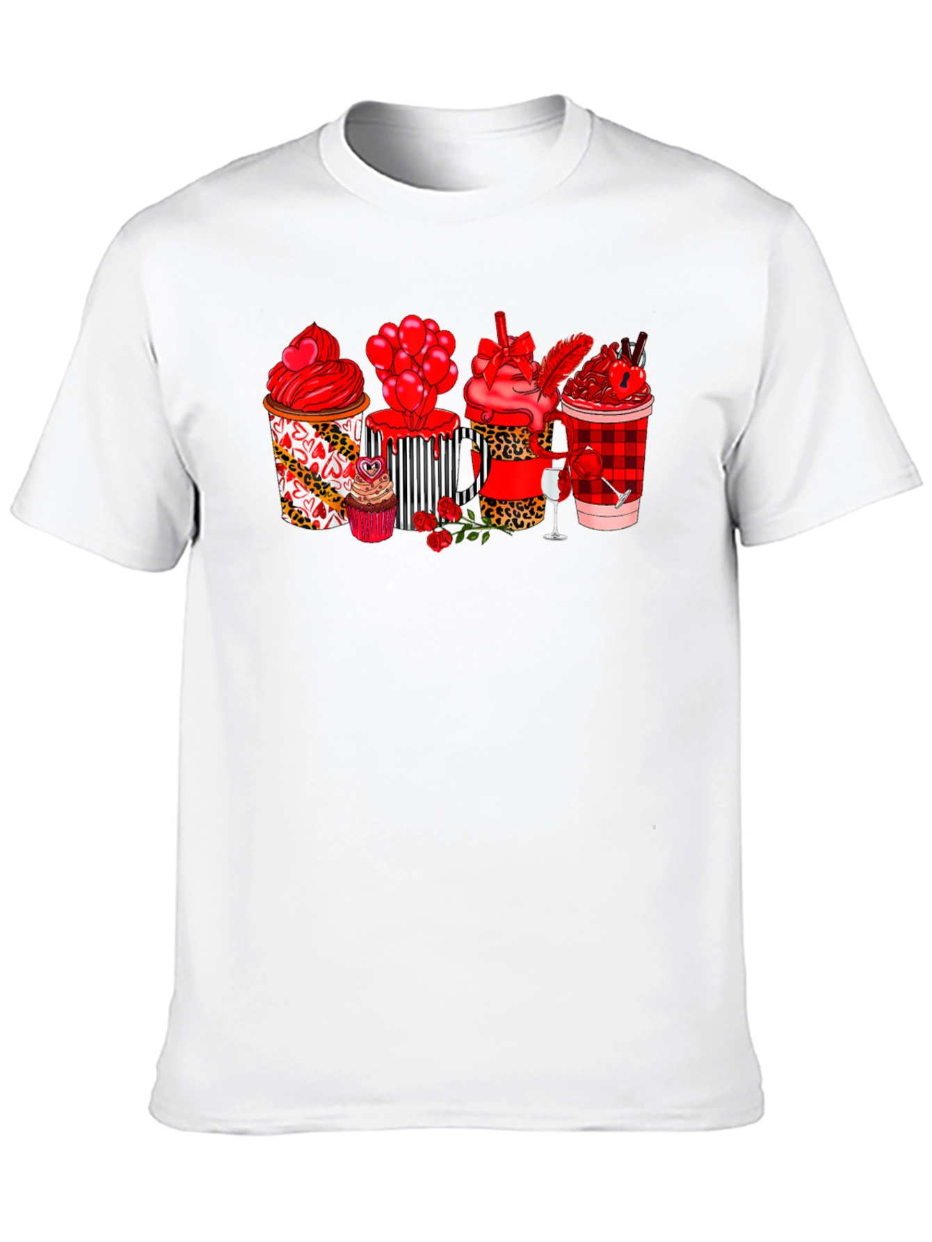 Valentines Day Coffee & Dessert T-Shirt