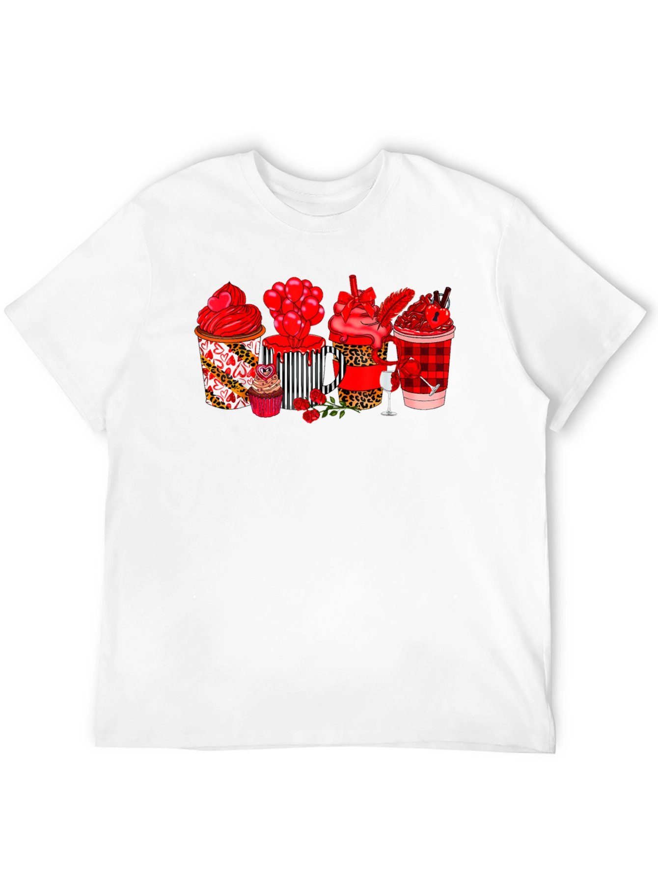 Valentines Day Coffee & Dessert T-Shirt