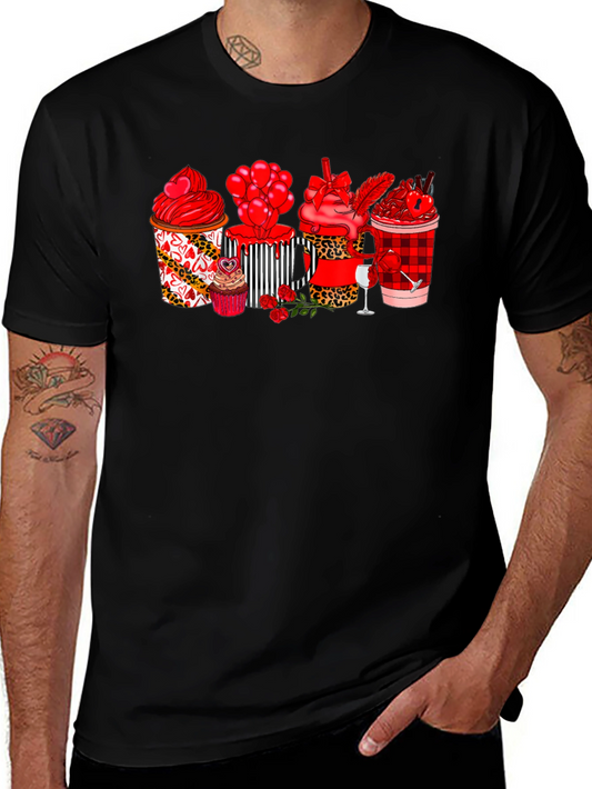Valentines Day Coffee & Dessert T-Shirt